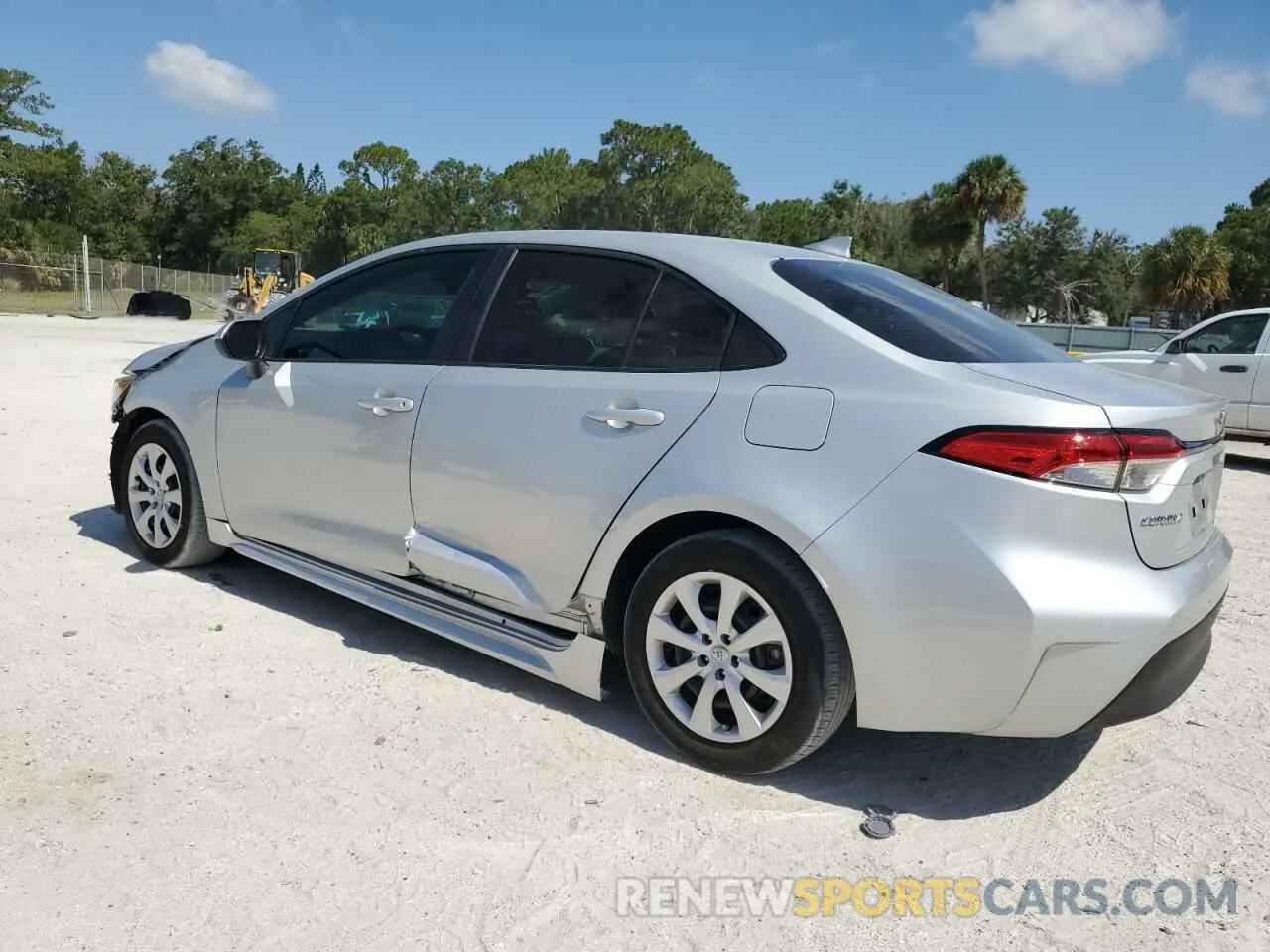 2 fotografías del automóvil dañado 5YFB4MDE3RP198876 TOYOTA COROLLA 2024