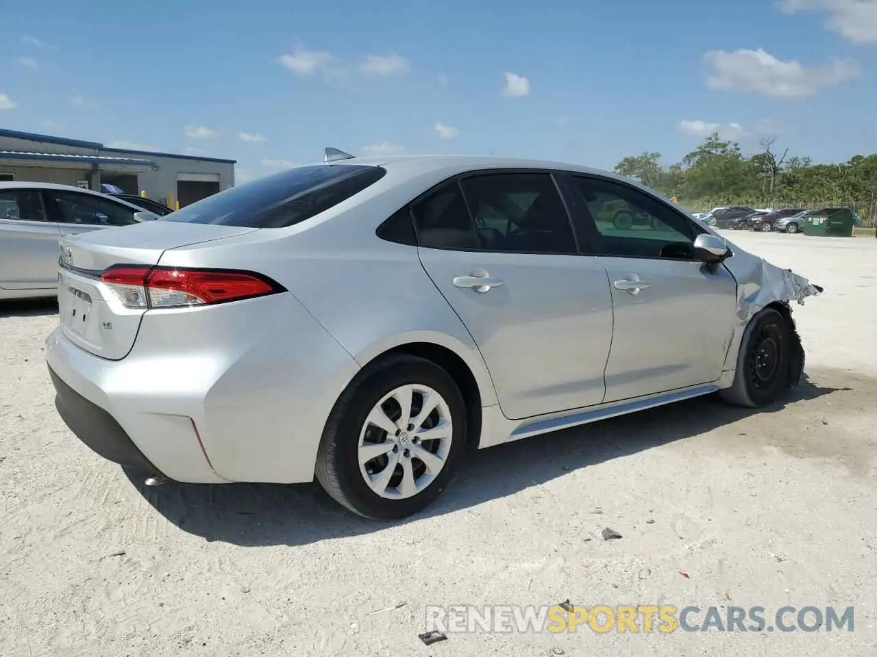 3 fotografías del automóvil dañado 5YFB4MDE3RP198876 TOYOTA COROLLA 2024