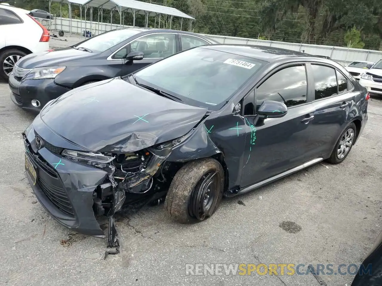 1 fotografías del automóvil dañado 5YFB4MDE3RP205289 TOYOTA COROLLA 2024