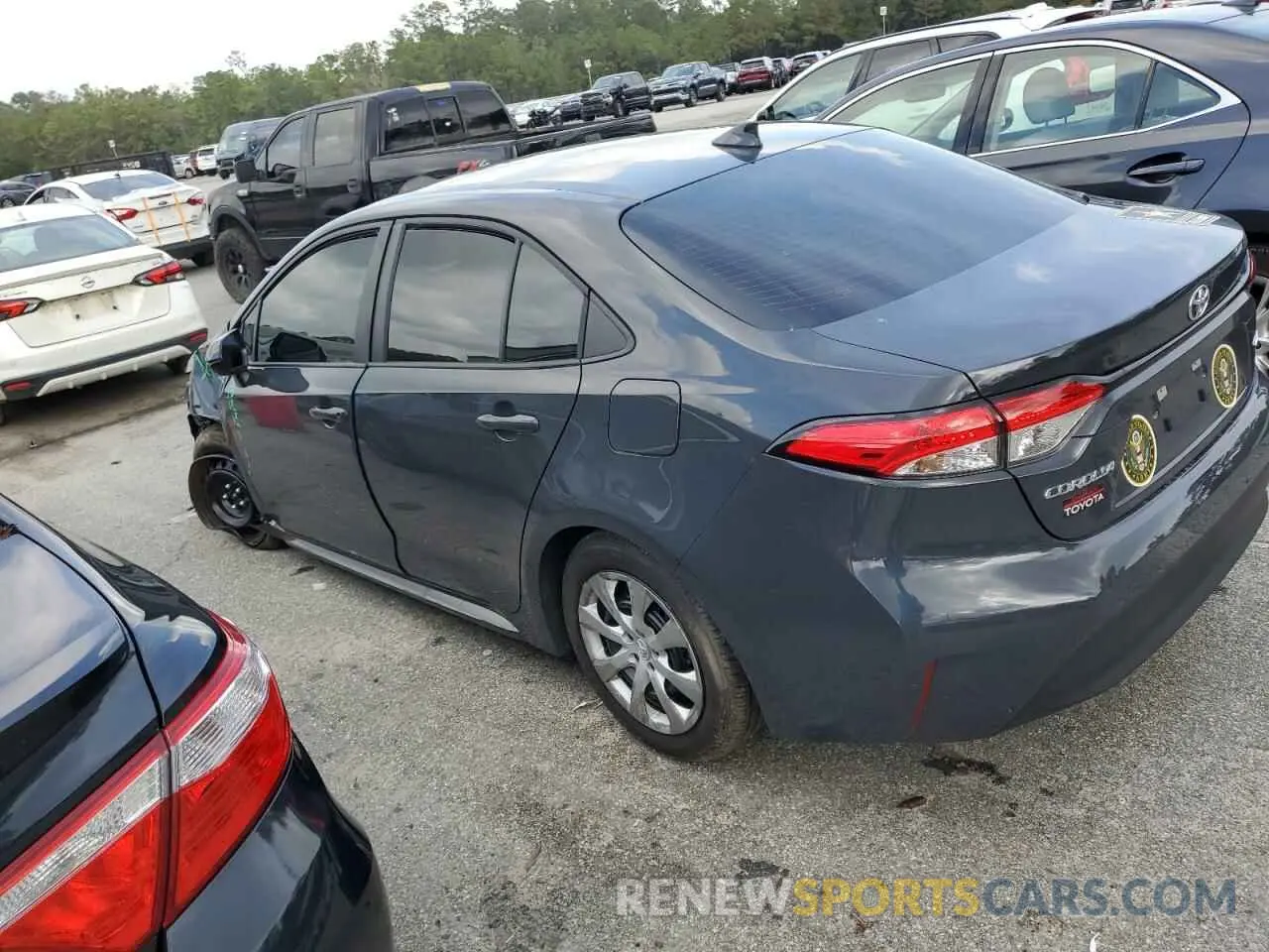 2 fotografías del automóvil dañado 5YFB4MDE3RP205289 TOYOTA COROLLA 2024