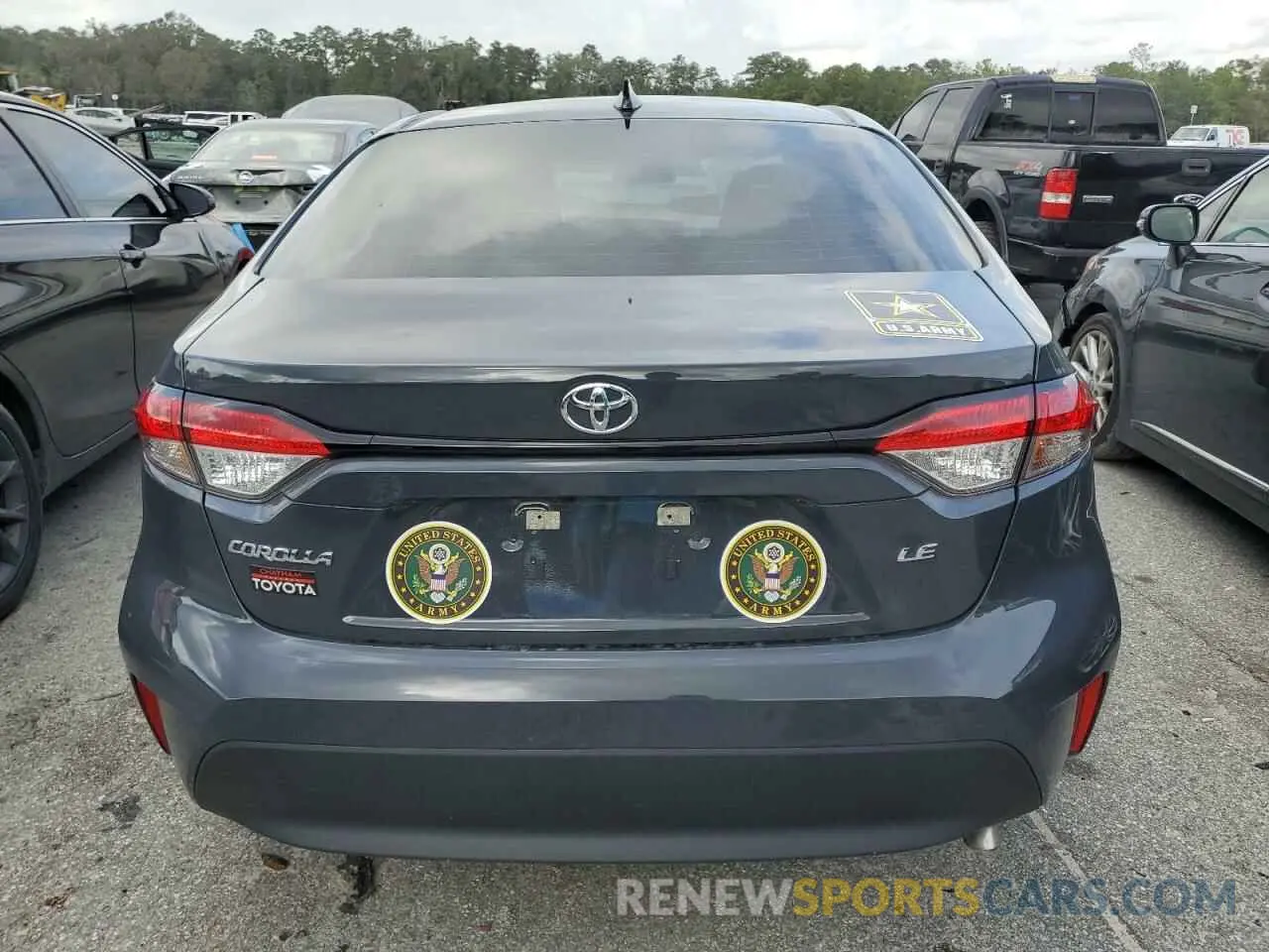 6 fotografías del automóvil dañado 5YFB4MDE3RP205289 TOYOTA COROLLA 2024
