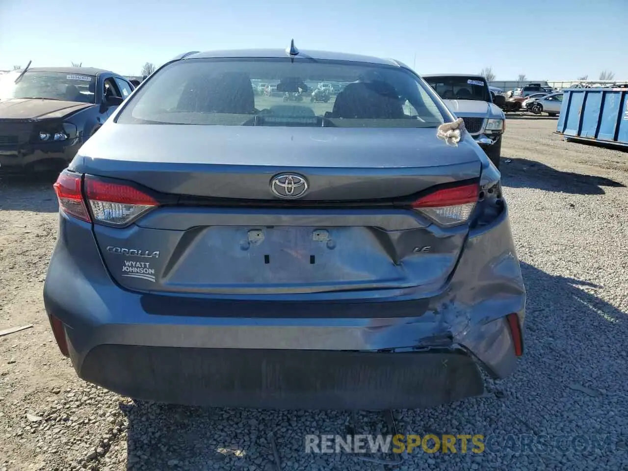 6 fotografías del automóvil dañado 5YFB4MDE3RP206331 TOYOTA COROLLA 2024