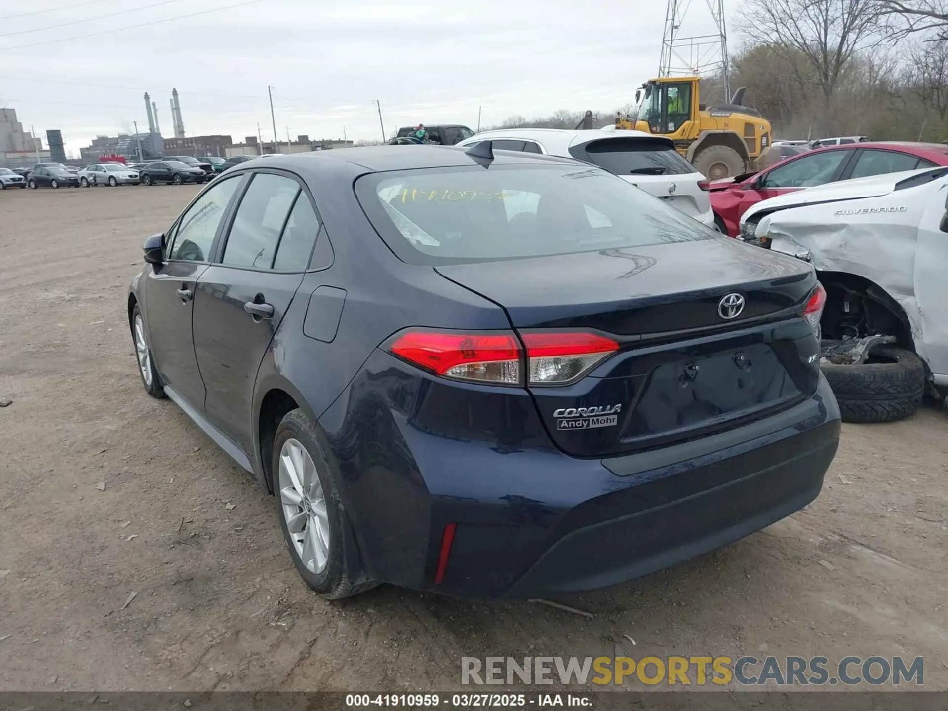 3 fotografías del automóvil dañado 5YFB4MDE3RP218057 TOYOTA COROLLA 2024