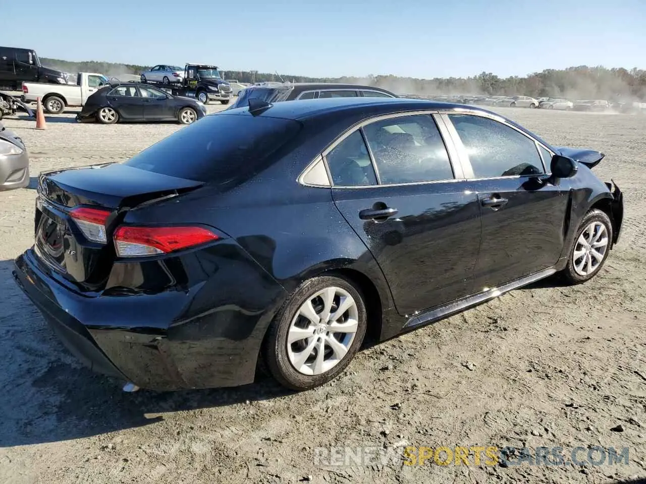 3 fotografías del automóvil dañado 5YFB4MDE3RP221007 TOYOTA COROLLA 2024