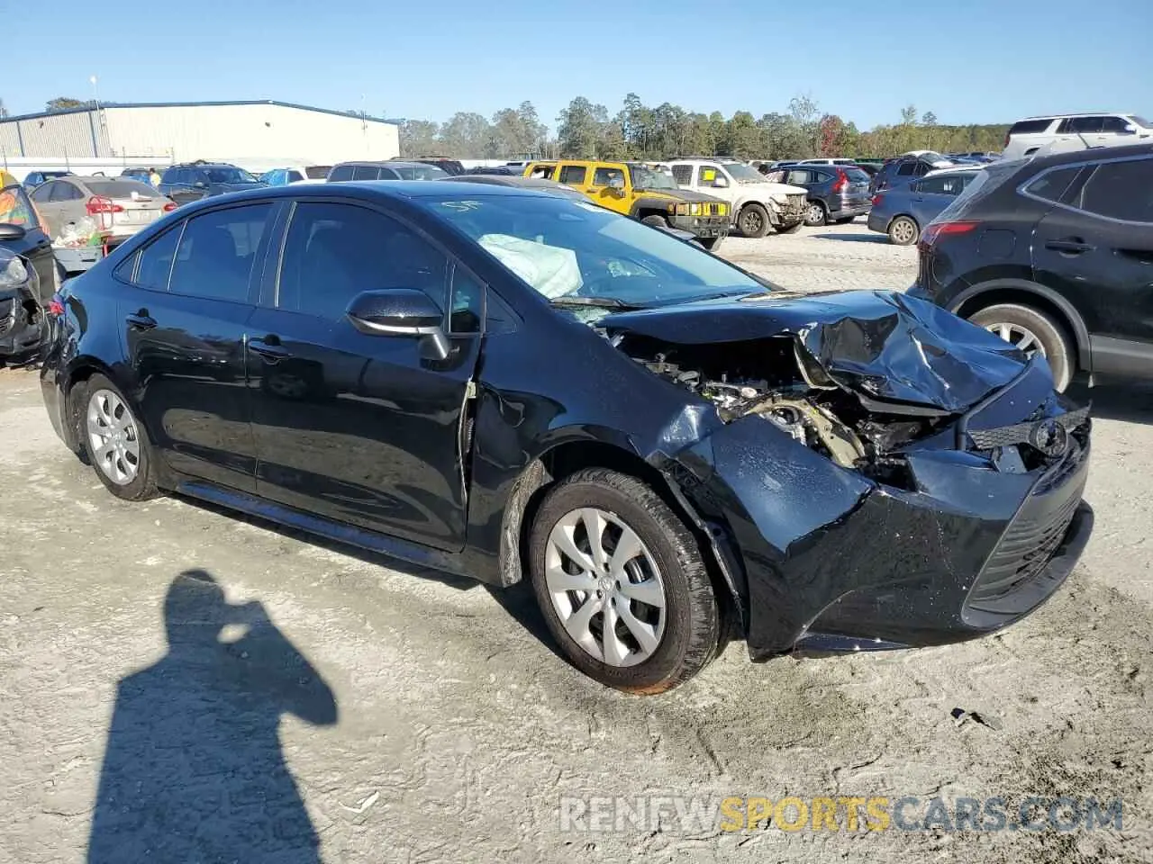 4 fotografías del automóvil dañado 5YFB4MDE3RP221007 TOYOTA COROLLA 2024