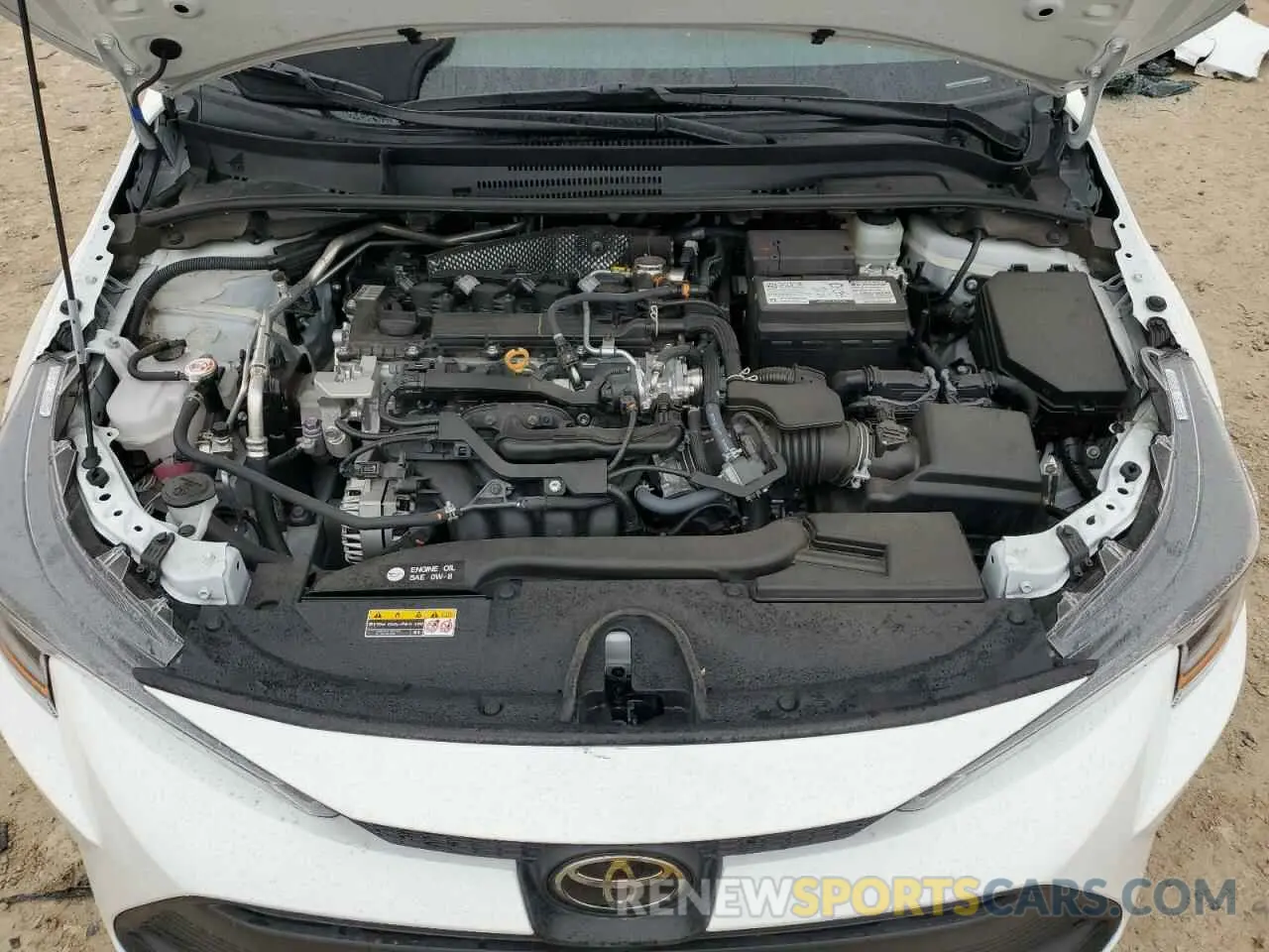 11 fotografías del automóvil dañado 5YFB4MDE3RP224425 TOYOTA COROLLA 2024