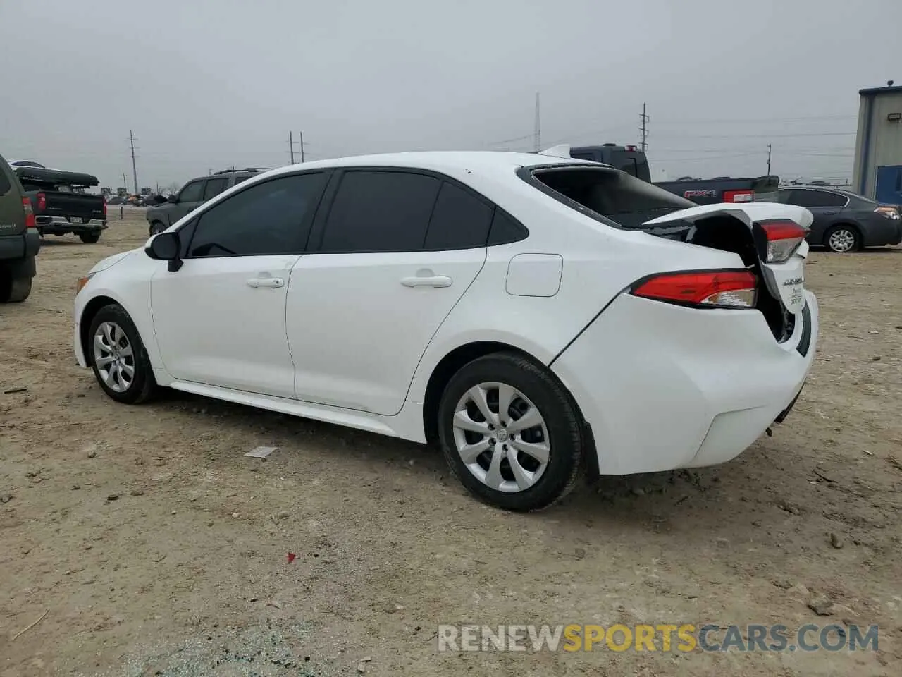 2 fotografías del automóvil dañado 5YFB4MDE3RP224425 TOYOTA COROLLA 2024
