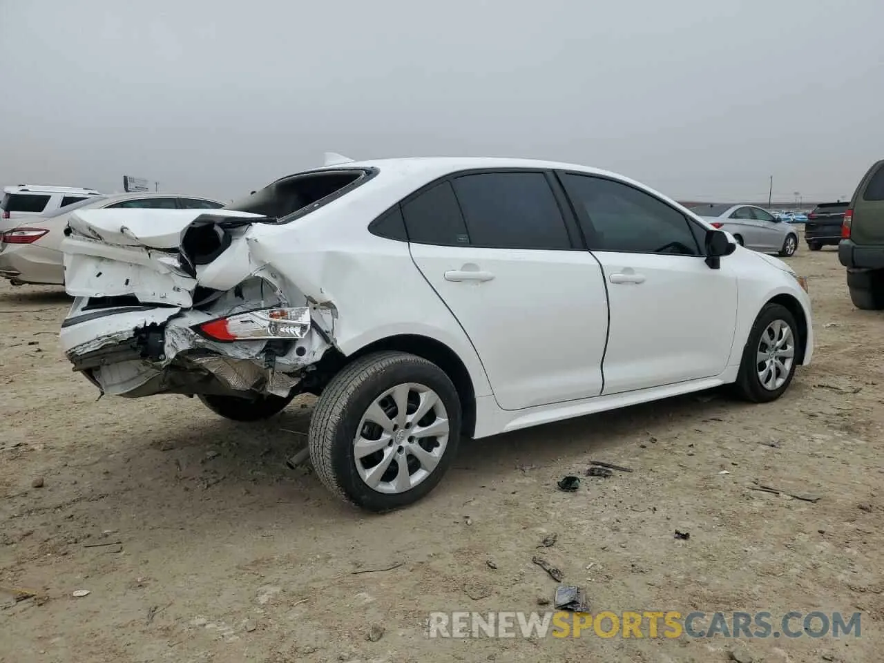 3 fotografías del automóvil dañado 5YFB4MDE3RP224425 TOYOTA COROLLA 2024