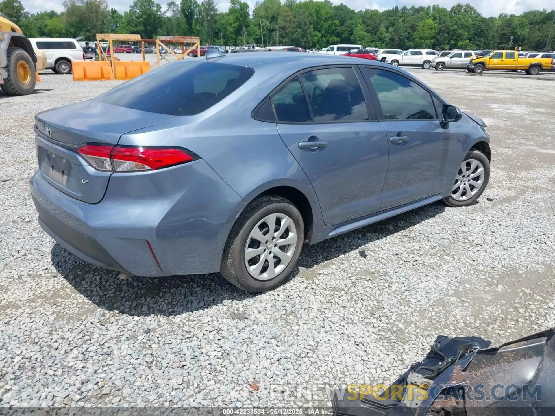 4 fotografías del automóvil dañado 5YFB4MDE4RP081842 TOYOTA COROLLA 2024