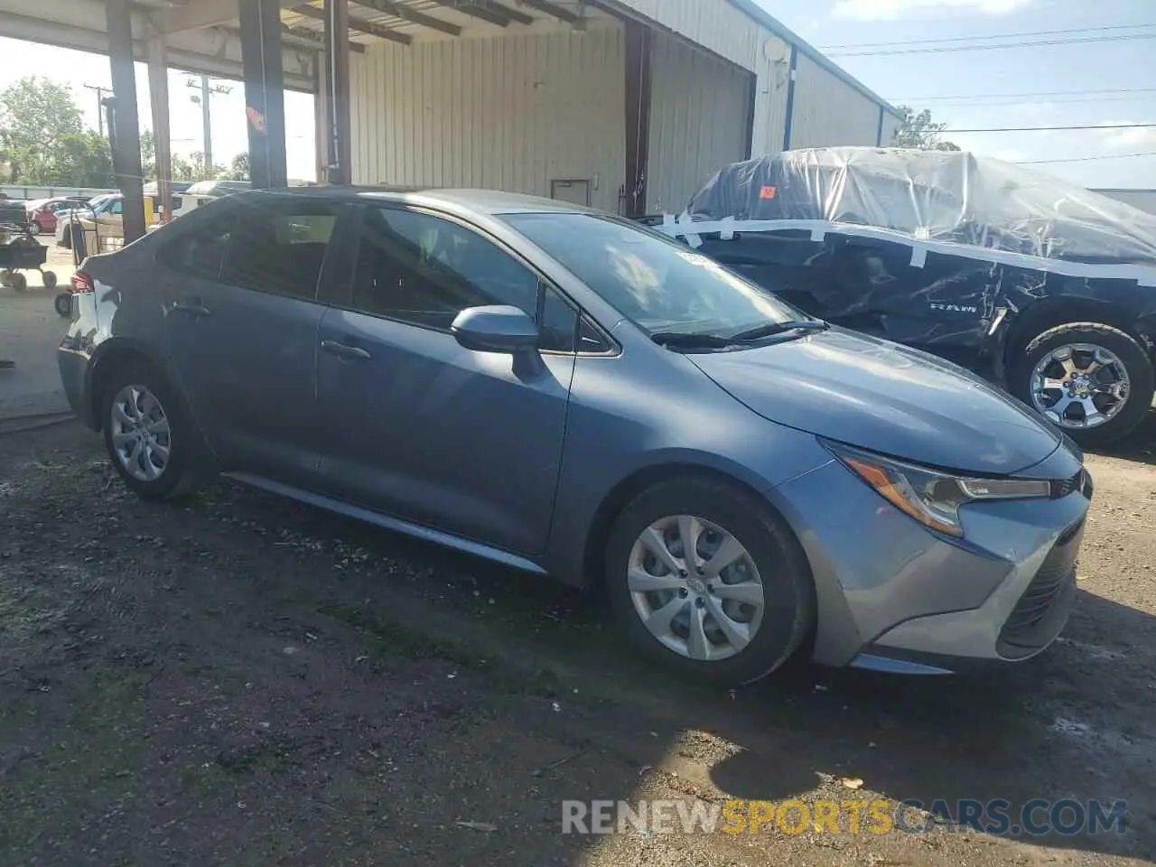4 fotografías del automóvil dañado 5YFB4MDE4RP087754 TOYOTA COROLLA 2024