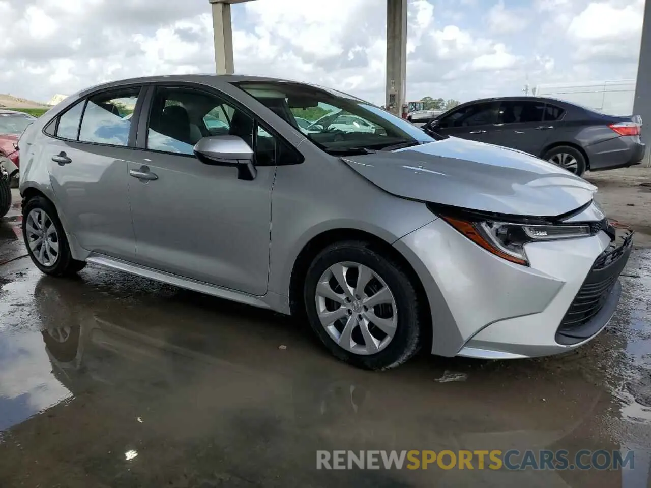 4 fotografías del automóvil dañado 5YFB4MDE4RP089293 TOYOTA COROLLA 2024