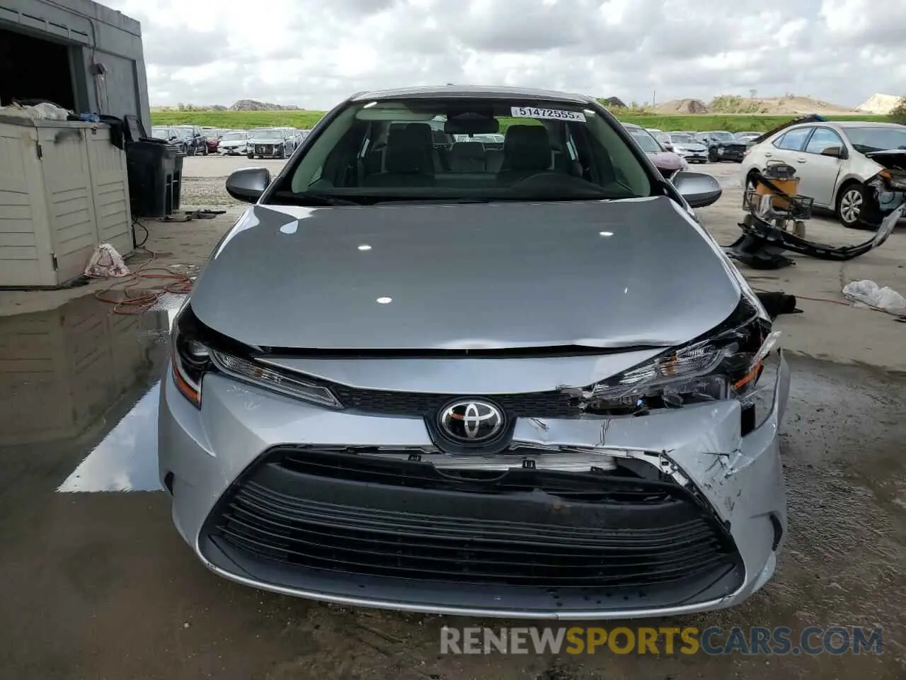 5 fotografías del automóvil dañado 5YFB4MDE4RP089293 TOYOTA COROLLA 2024