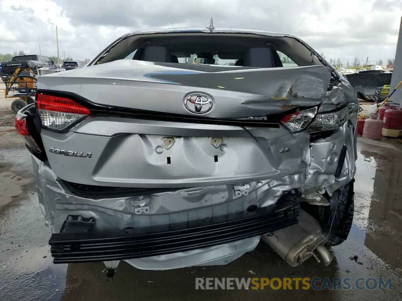 6 fotografías del automóvil dañado 5YFB4MDE4RP089293 TOYOTA COROLLA 2024