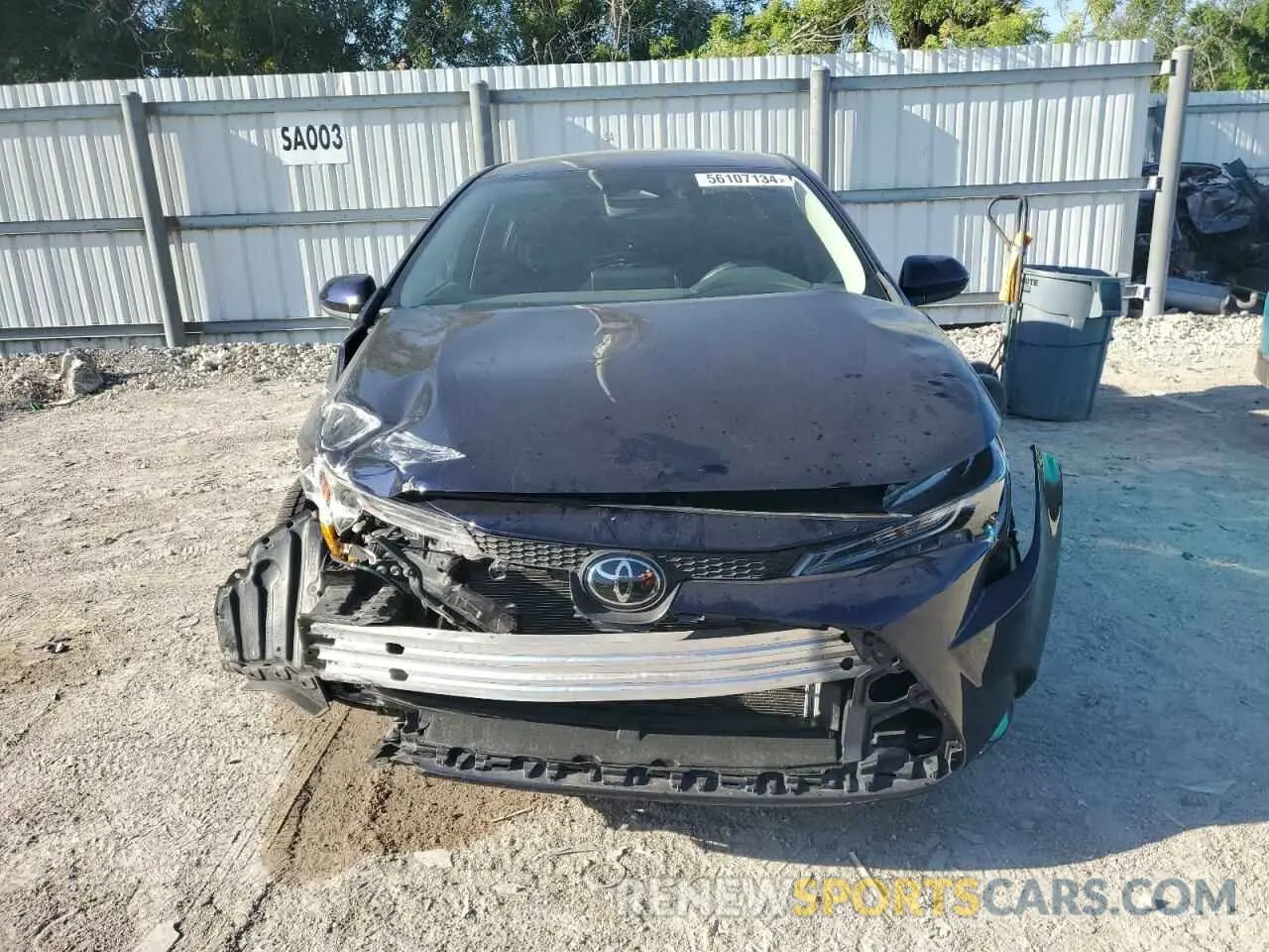 5 fotografías del automóvil dañado 5YFB4MDE4RP093439 TOYOTA COROLLA 2024