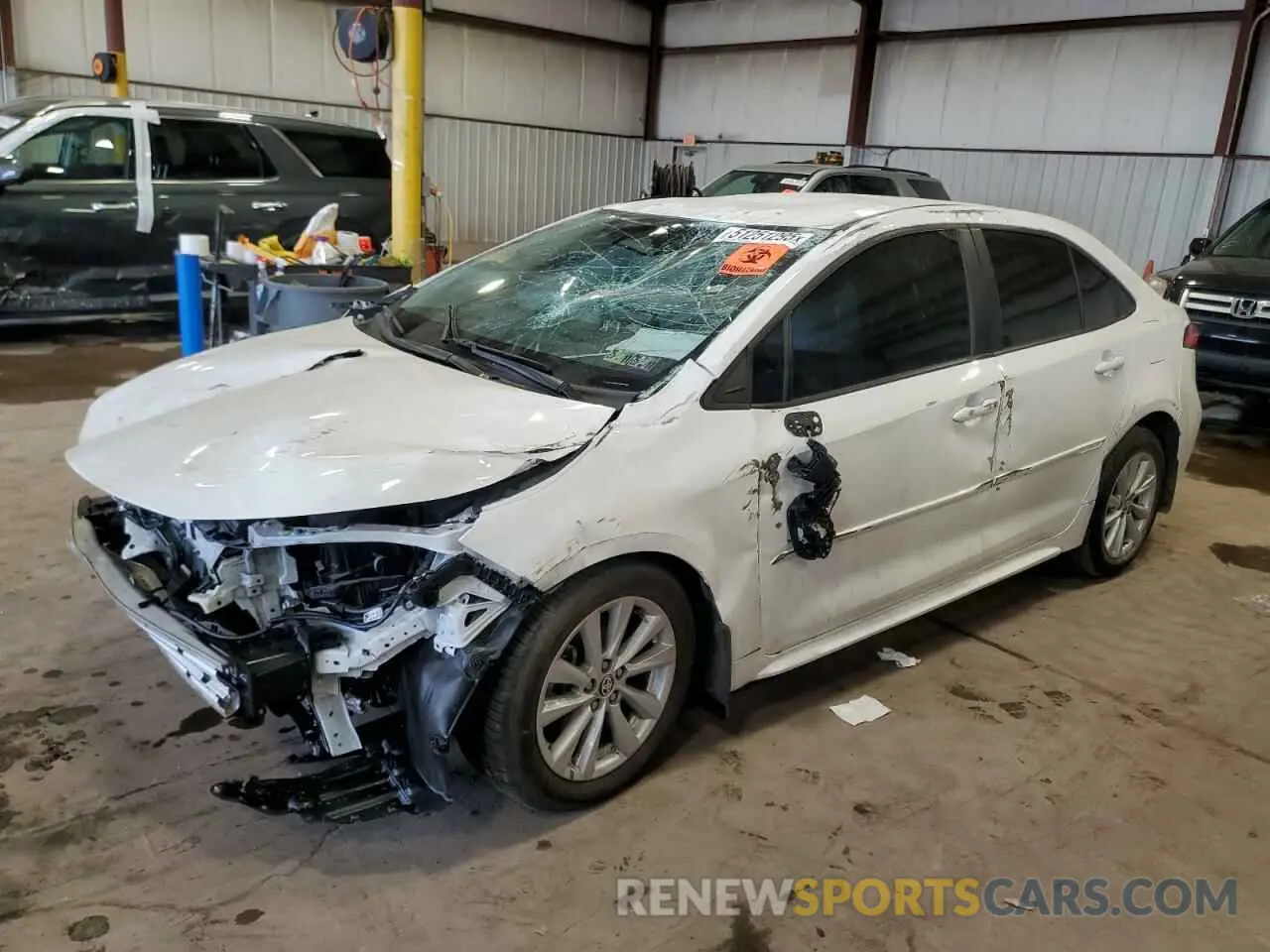 1 fotografías del automóvil dañado 5YFB4MDE4RP101698 TOYOTA COROLLA 2024