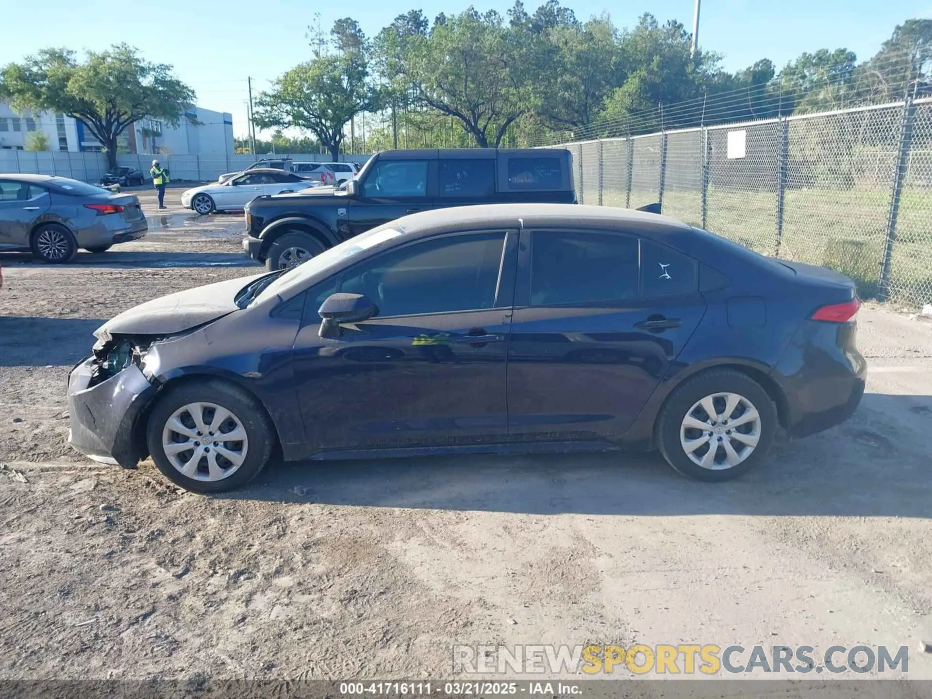 14 fotografías del automóvil dañado 5YFB4MDE4RP102687 TOYOTA COROLLA 2024