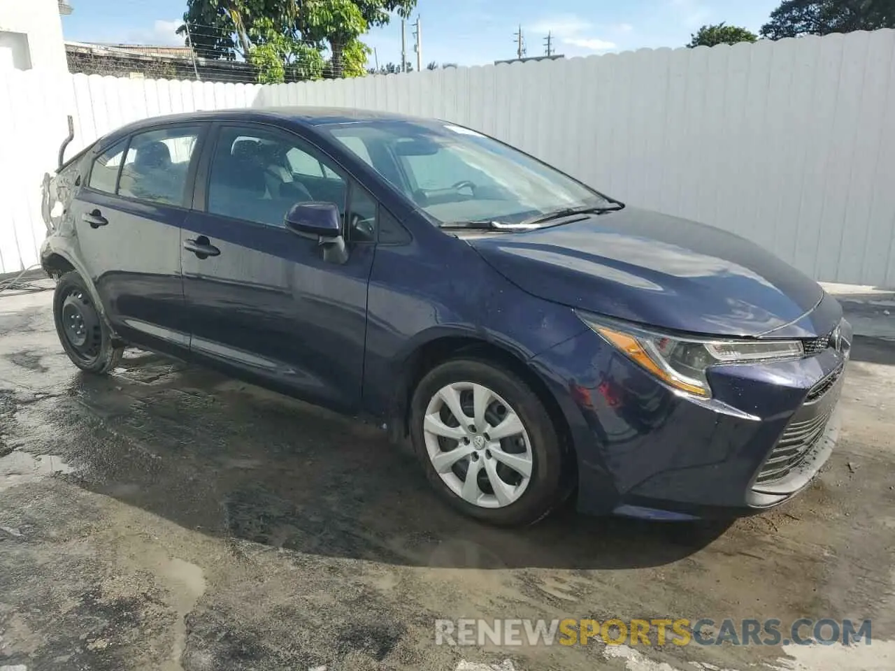 4 fotografías del automóvil dañado 5YFB4MDE4RP103256 TOYOTA COROLLA 2024