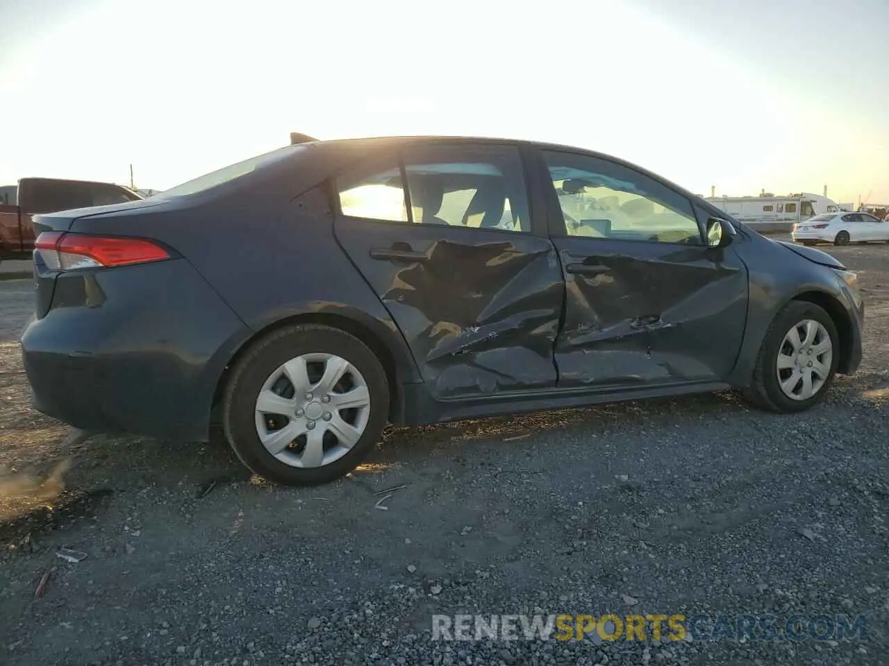 3 fotografías del automóvil dañado 5YFB4MDE4RP105394 TOYOTA COROLLA 2024