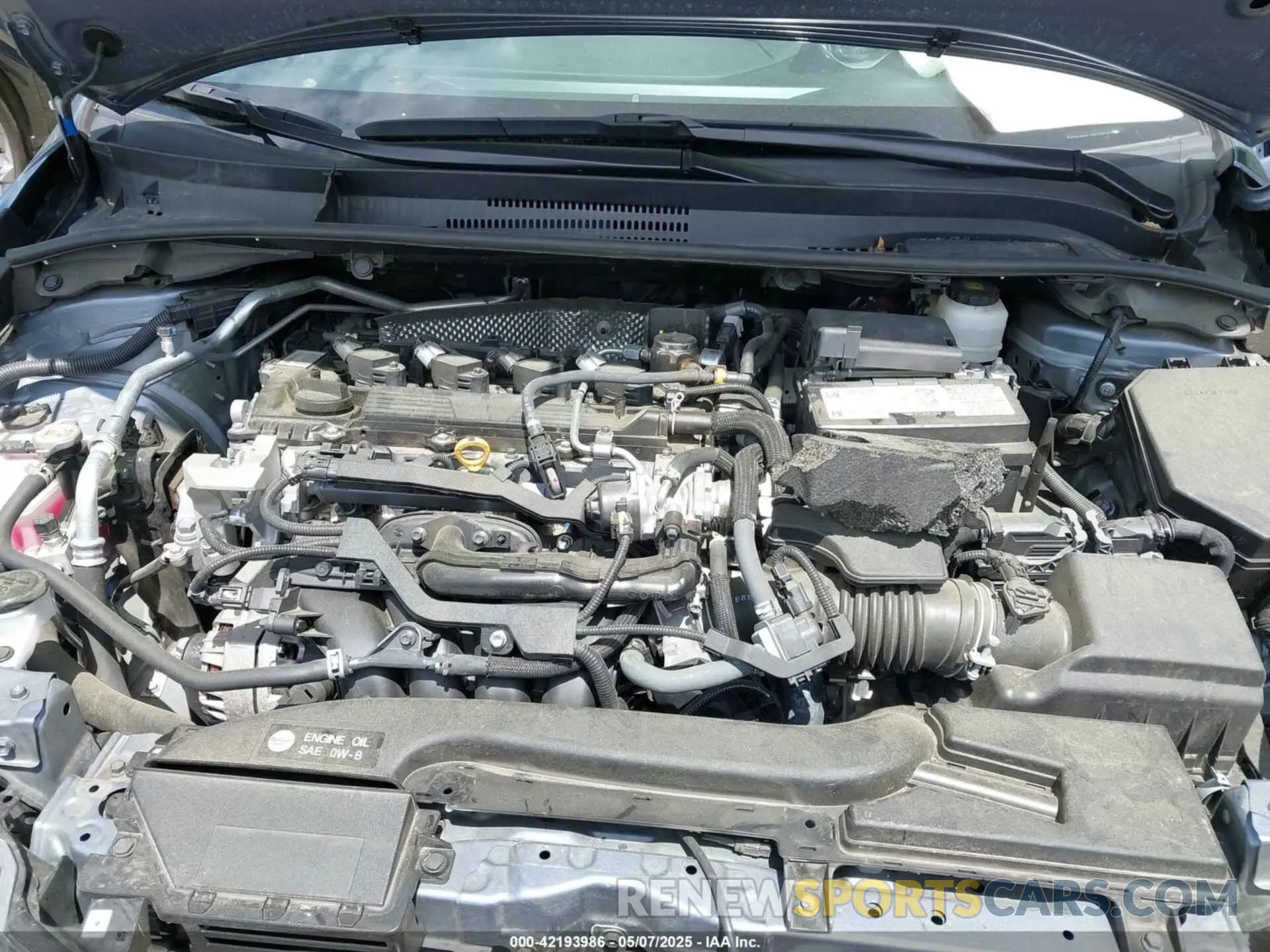 10 fotografías del automóvil dañado 5YFB4MDE4RP108537 TOYOTA COROLLA 2024