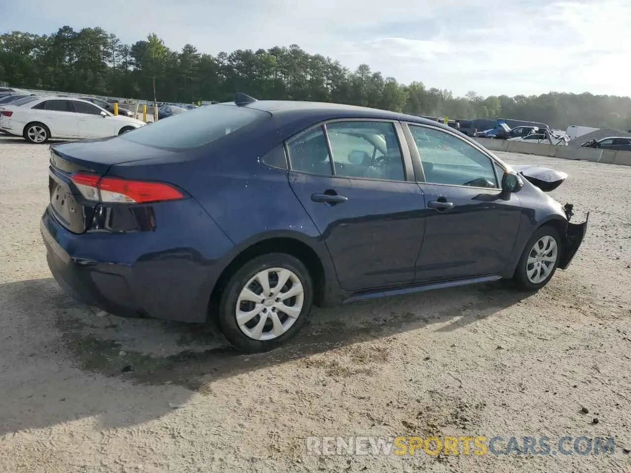 3 fotografías del automóvil dañado 5YFB4MDE4RP111146 TOYOTA COROLLA 2024