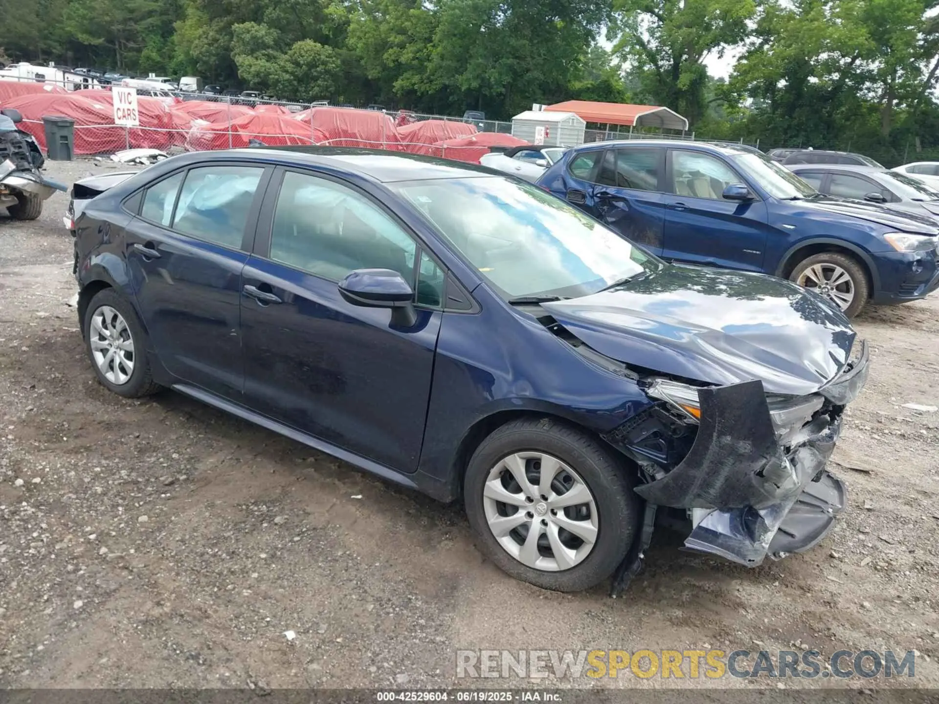1 fotografías del automóvil dañado 5YFB4MDE4RP117349 TOYOTA COROLLA 2024