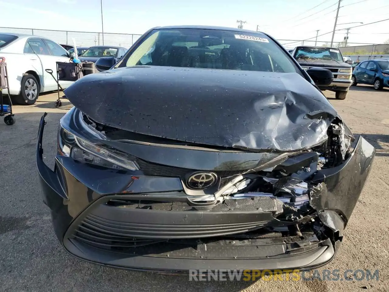 5 fotografías del automóvil dañado 5YFB4MDE4RP117593 TOYOTA COROLLA 2024