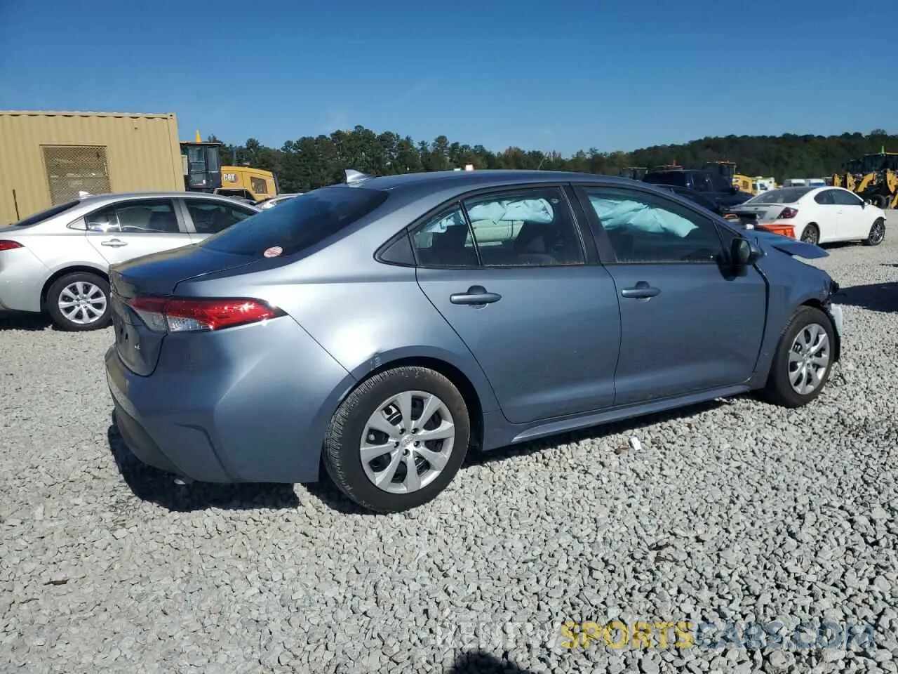 3 fotografías del automóvil dañado 5YFB4MDE4RP118341 TOYOTA COROLLA 2024