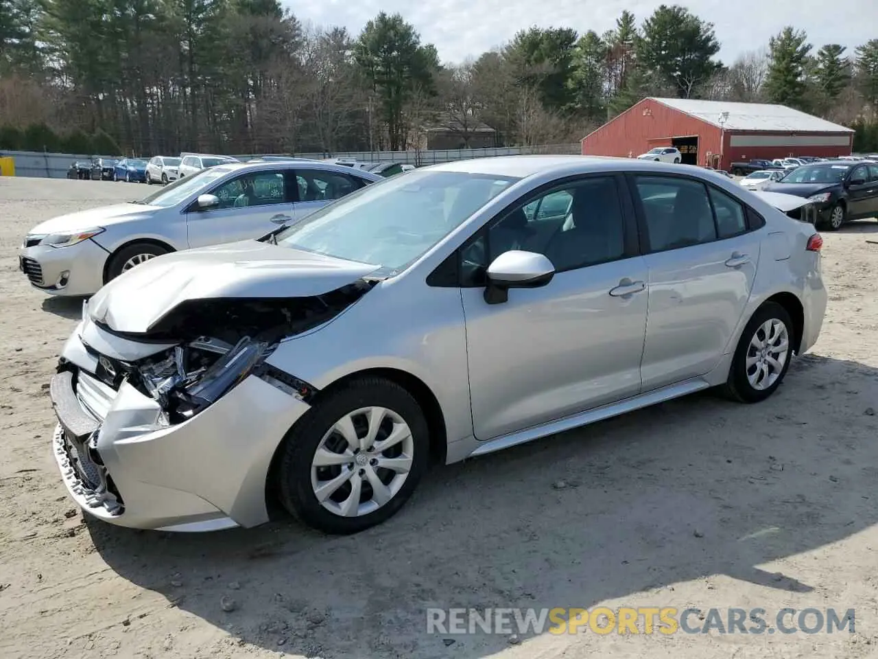1 fotografías del automóvil dañado 5YFB4MDE4RP133003 TOYOTA COROLLA 2024