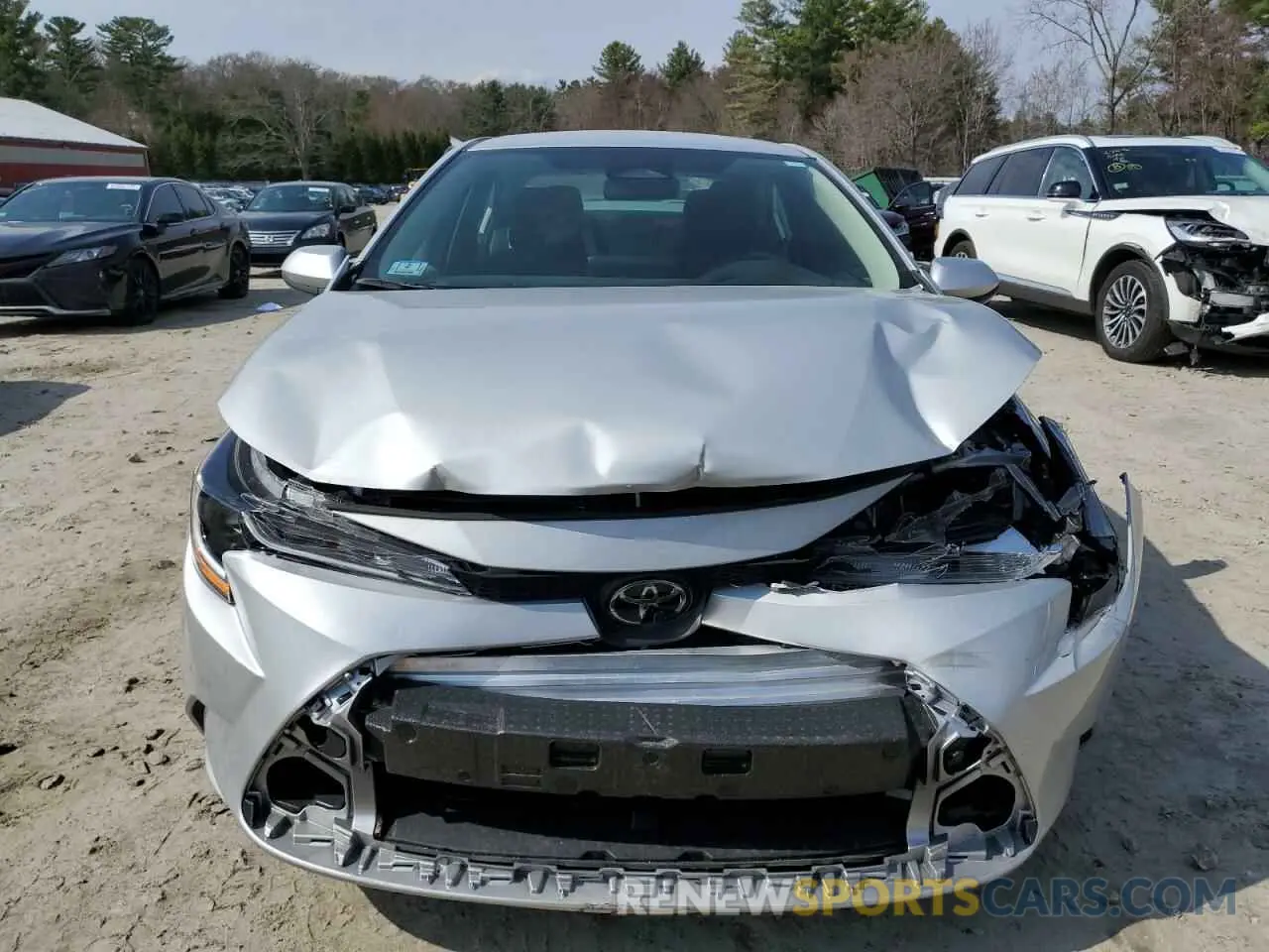 5 fotografías del automóvil dañado 5YFB4MDE4RP133003 TOYOTA COROLLA 2024