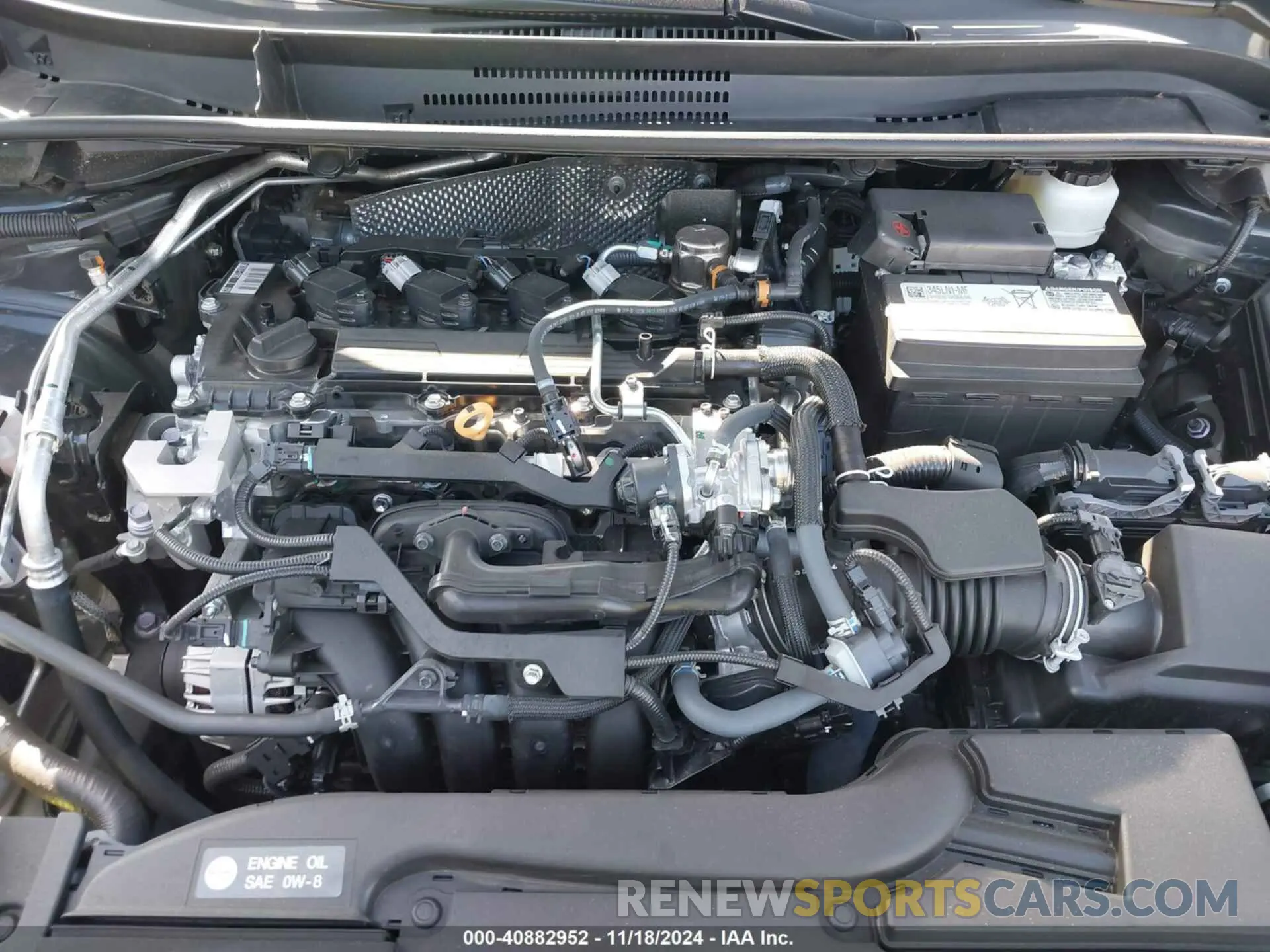 10 fotografías del automóvil dañado 5YFB4MDE4RP136516 TOYOTA COROLLA 2024
