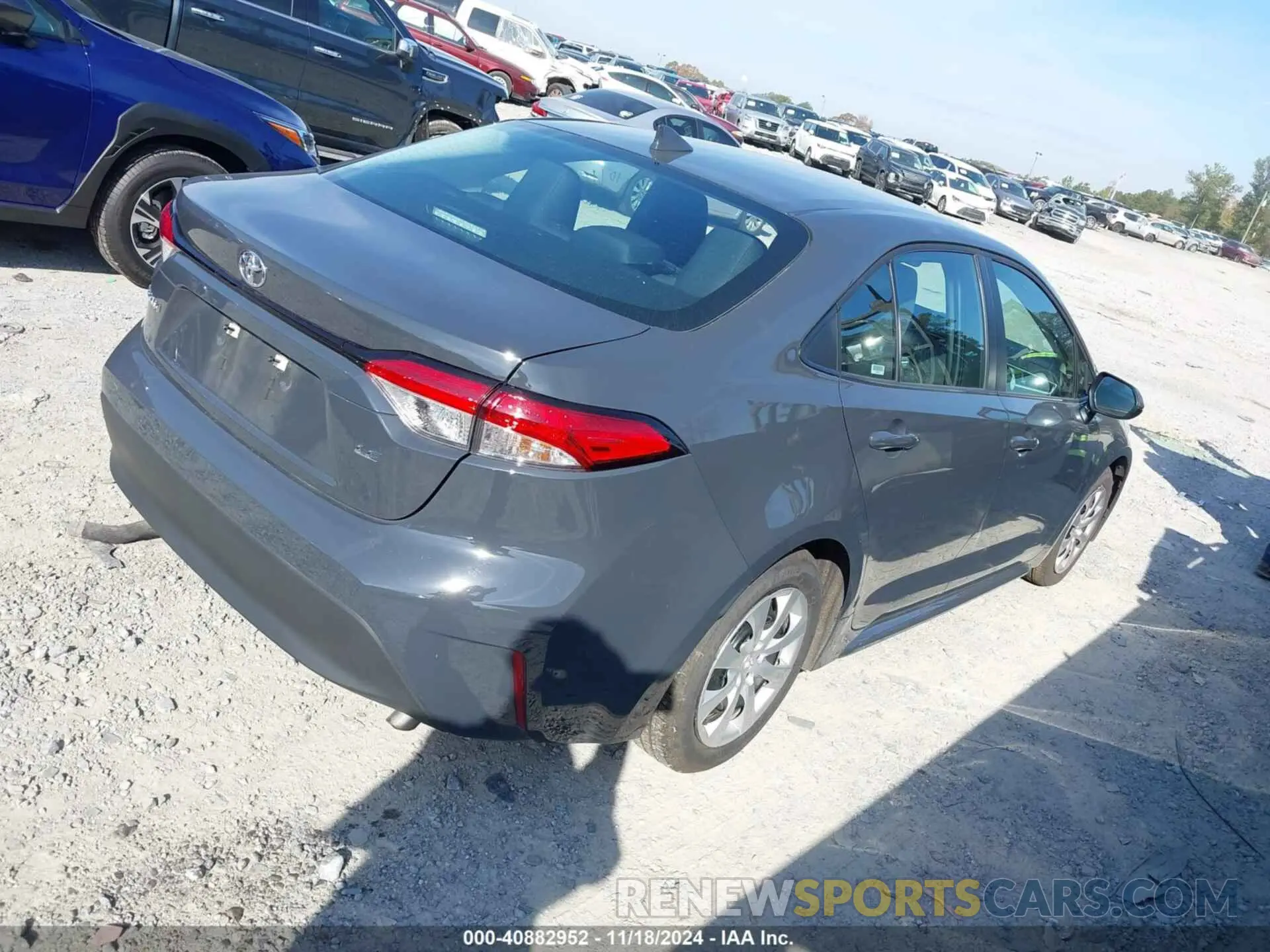 4 fotografías del automóvil dañado 5YFB4MDE4RP136516 TOYOTA COROLLA 2024