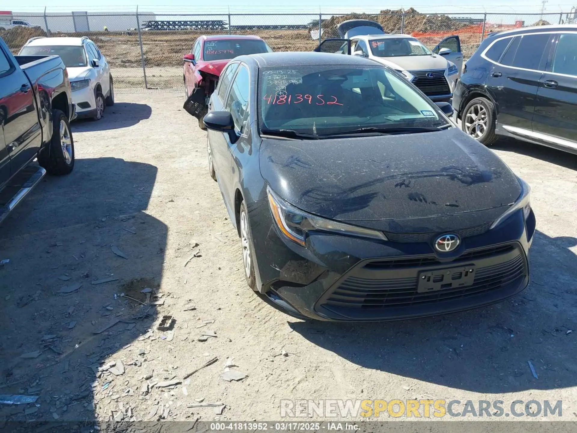 1 fotografías del automóvil dañado 5YFB4MDE4RP140520 TOYOTA COROLLA 2024