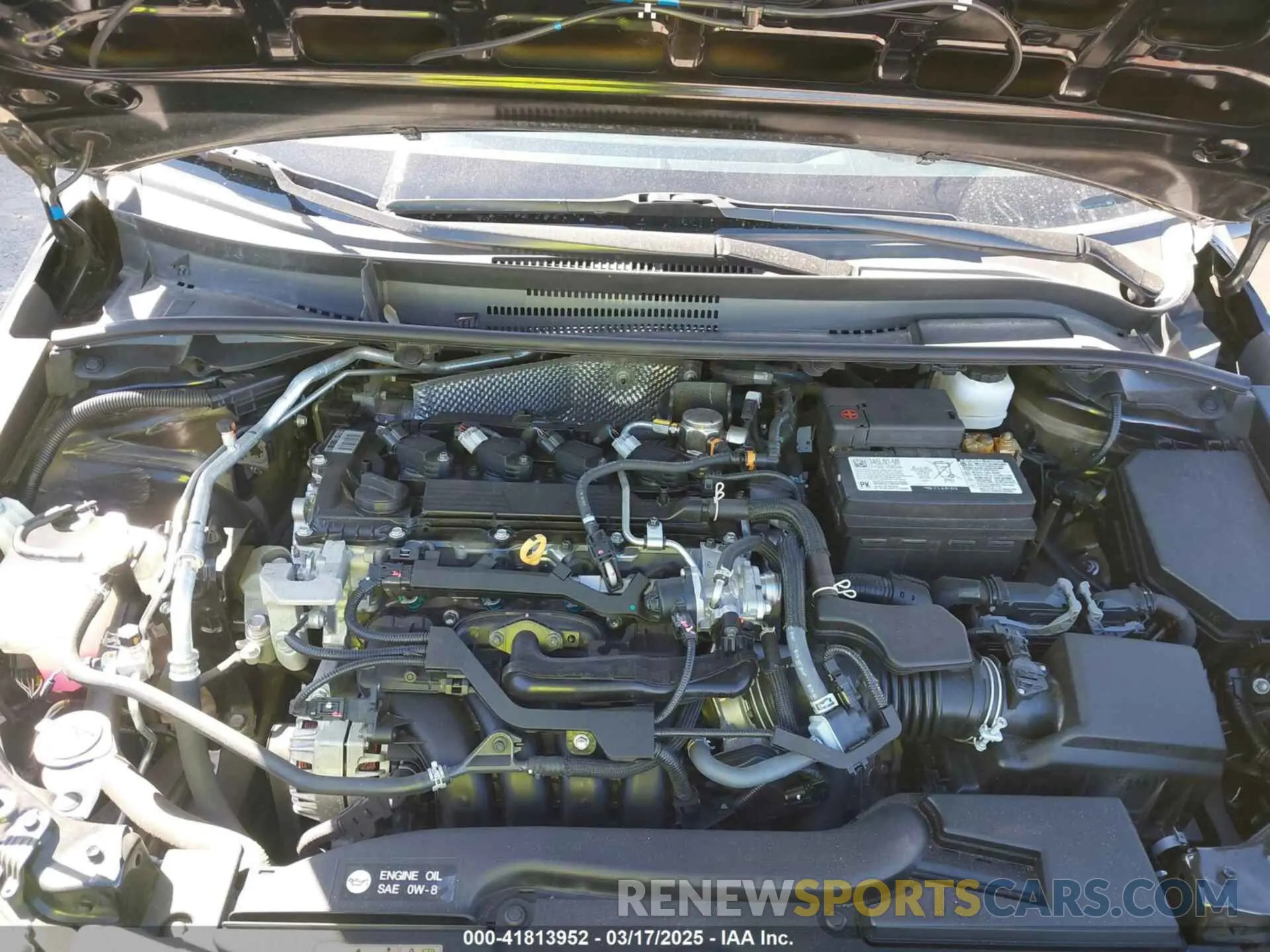 10 fotografías del automóvil dañado 5YFB4MDE4RP140520 TOYOTA COROLLA 2024