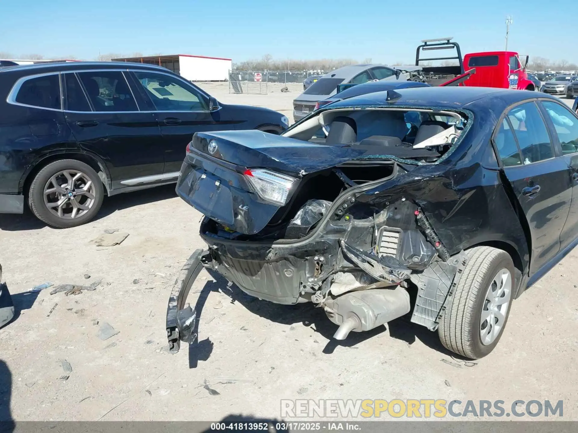 6 fotografías del automóvil dañado 5YFB4MDE4RP140520 TOYOTA COROLLA 2024