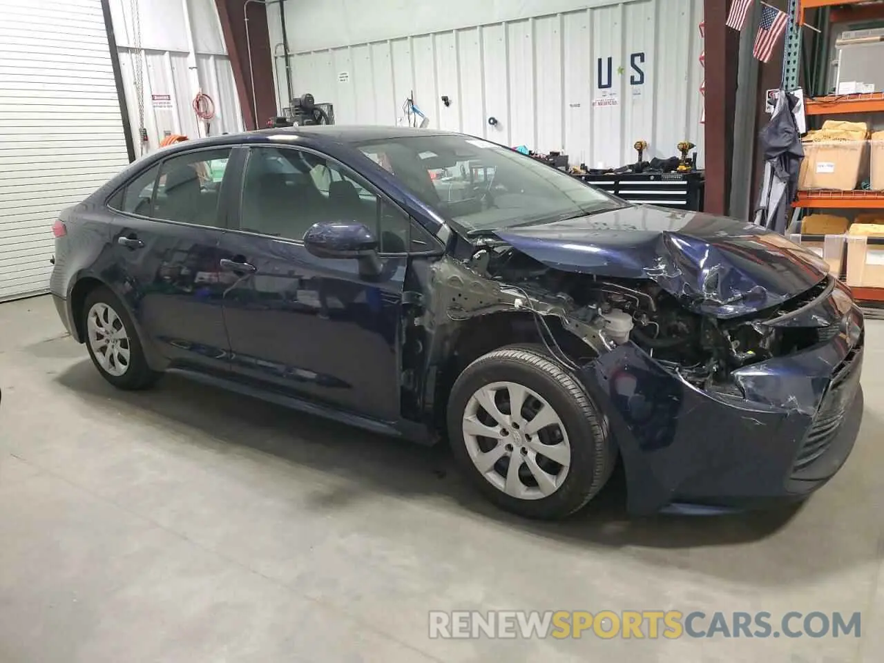 4 fotografías del automóvil dañado 5YFB4MDE4RP143949 TOYOTA COROLLA 2024