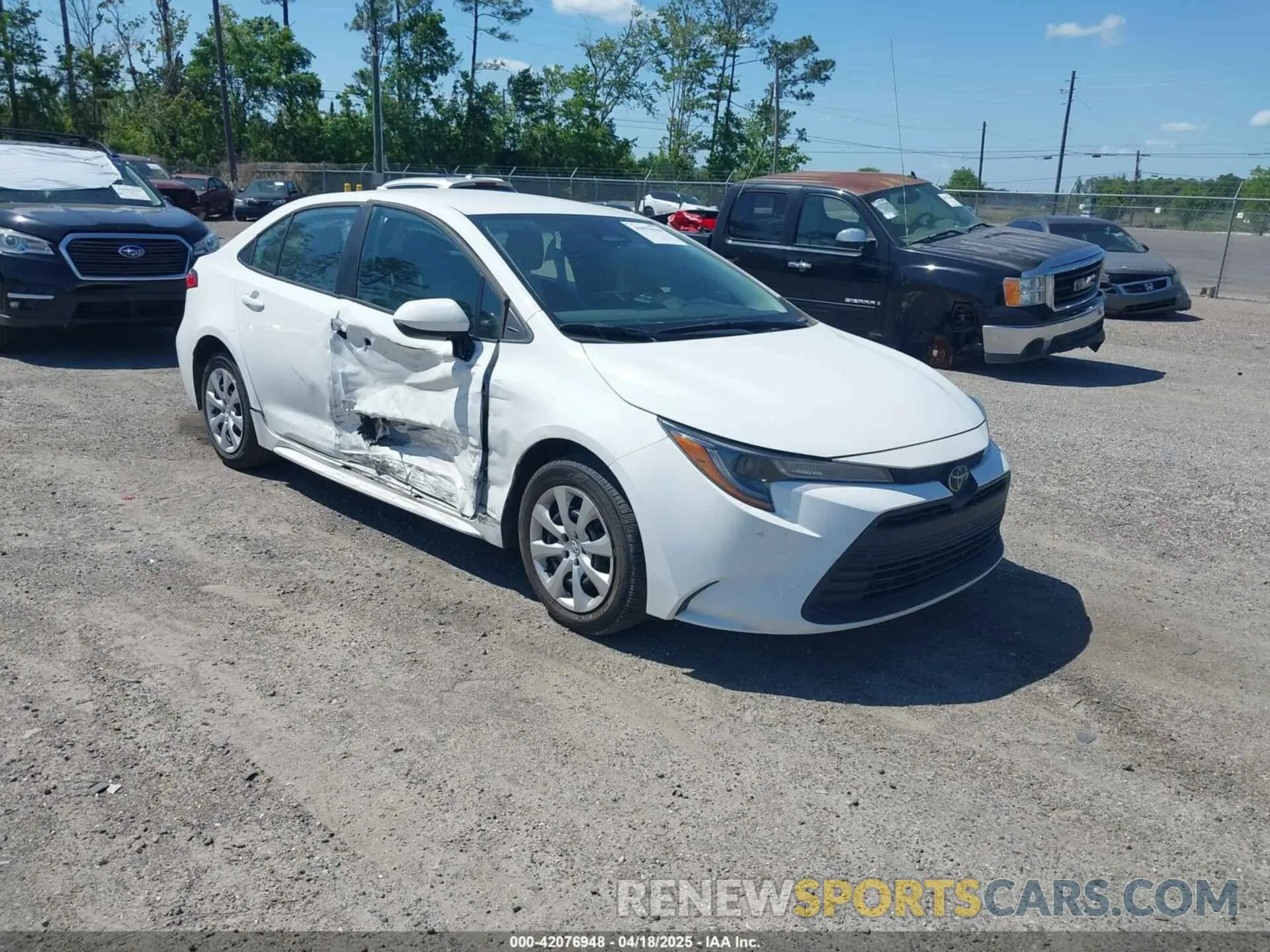 1 fotografías del automóvil dañado 5YFB4MDE4RP144938 TOYOTA COROLLA 2024