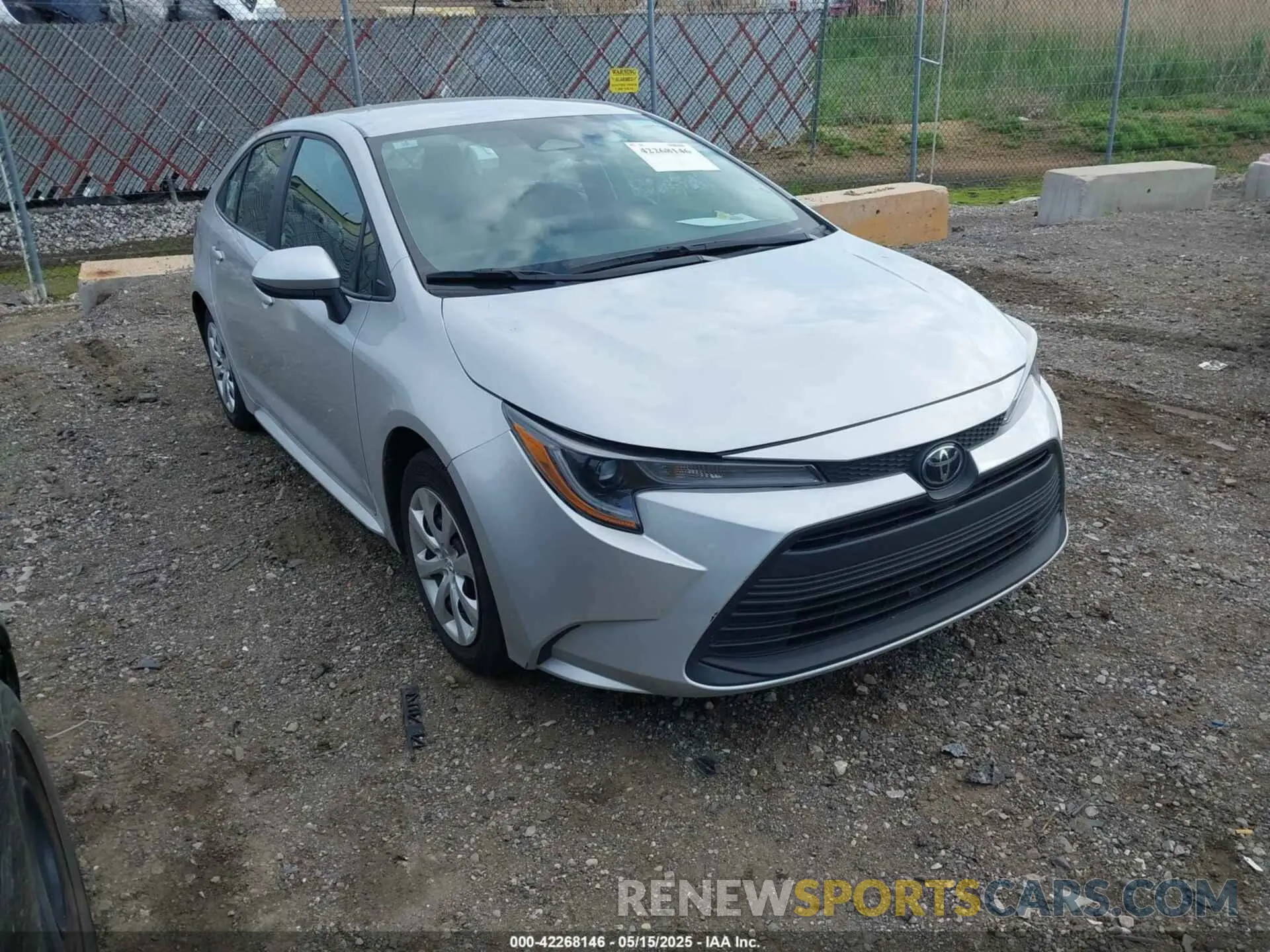 1 fotografías del automóvil dañado 5YFB4MDE4RP150562 TOYOTA COROLLA 2024