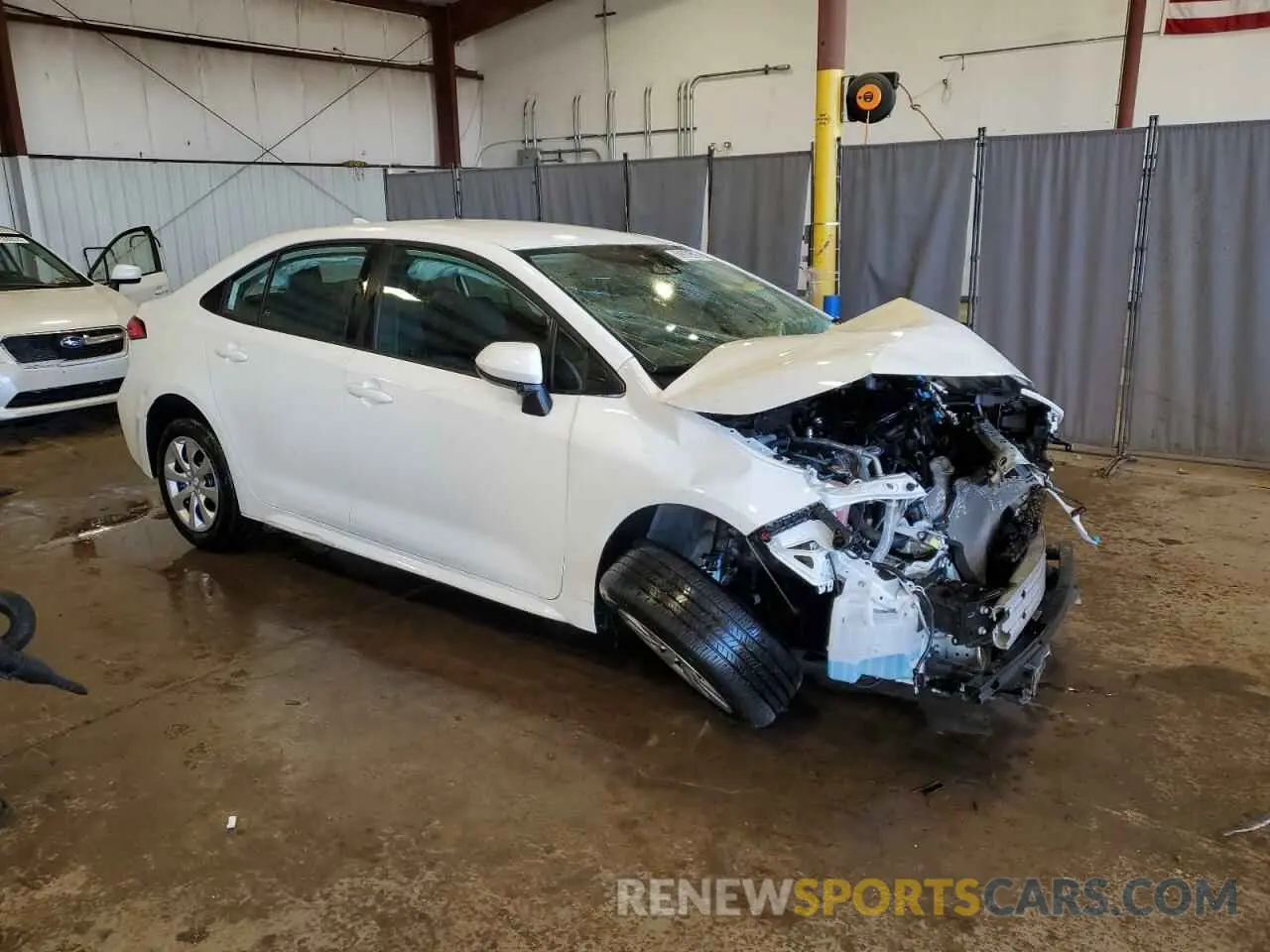4 fotografías del automóvil dañado 5YFB4MDE4RP151453 TOYOTA COROLLA 2024