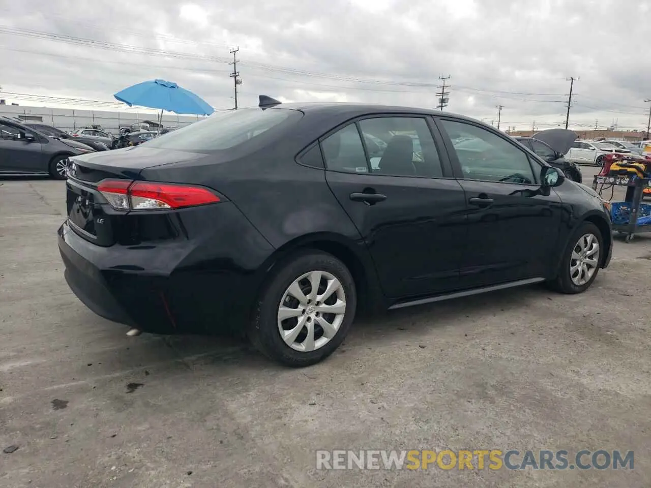 3 fotografías del automóvil dañado 5YFB4MDE4RP158354 TOYOTA COROLLA 2024
