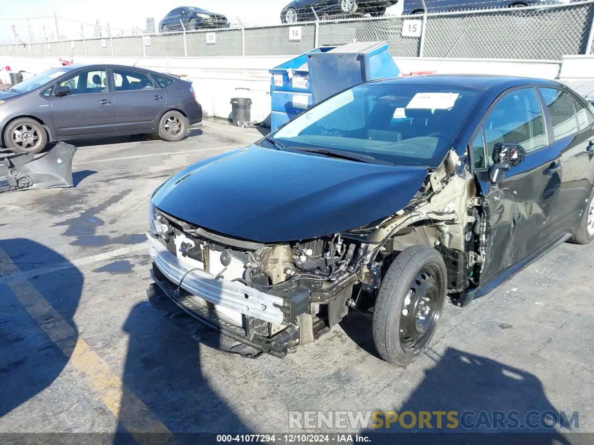6 fotografías del automóvil dañado 5YFB4MDE4RP159682 TOYOTA COROLLA 2024