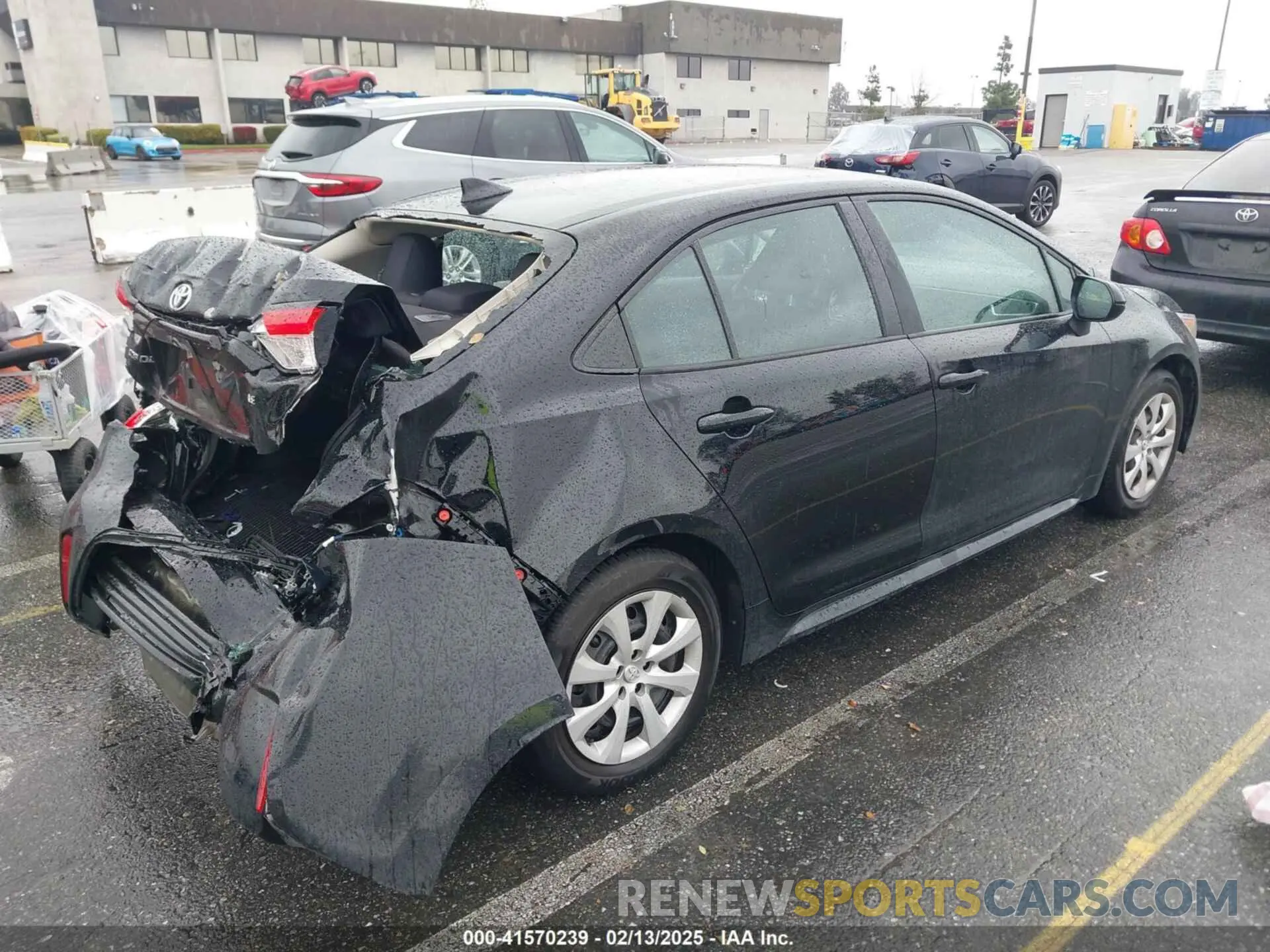 4 fotografías del automóvil dañado 5YFB4MDE4RP164865 TOYOTA COROLLA 2024