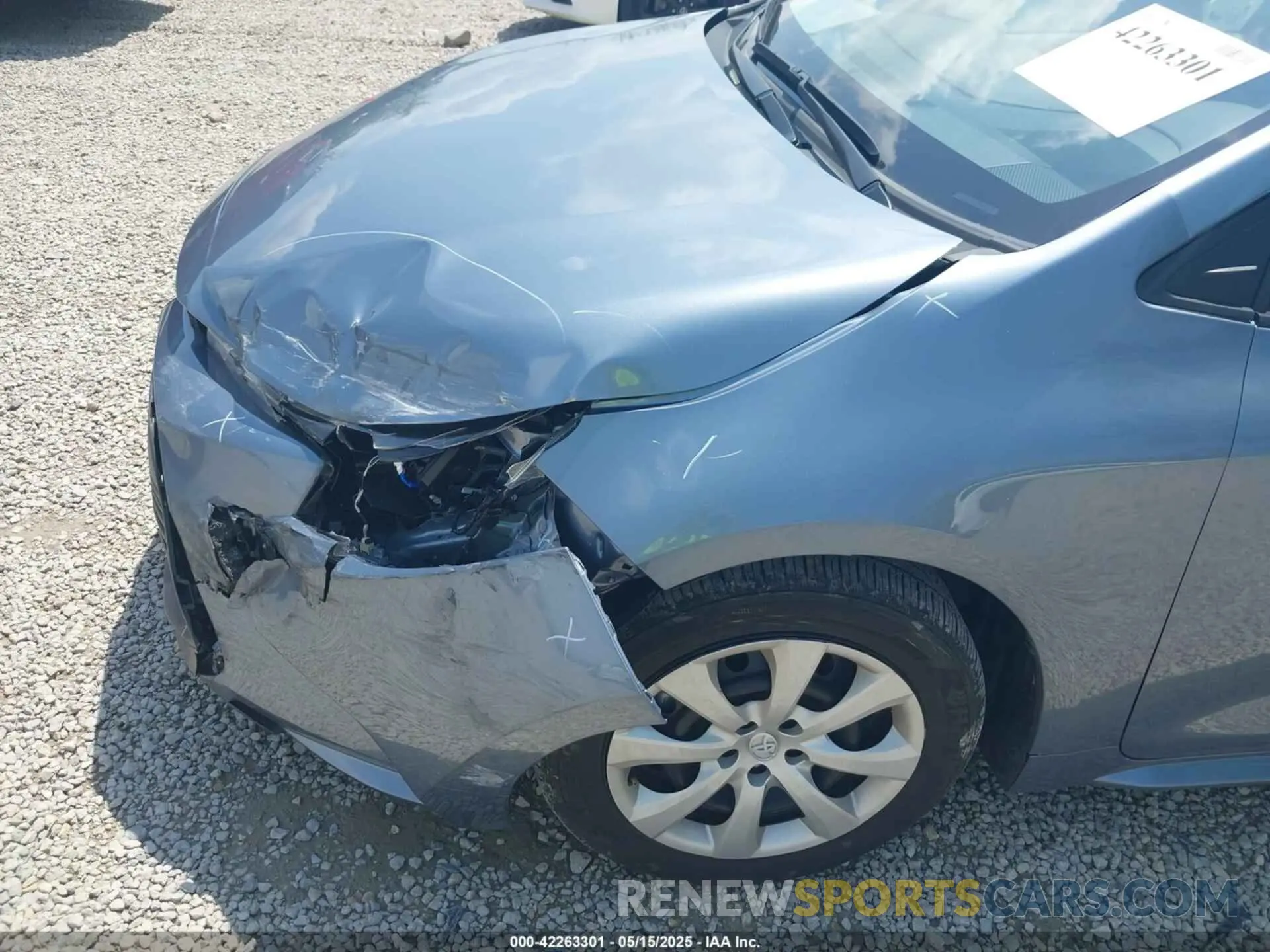 18 fotografías del automóvil dañado 5YFB4MDE4RP184081 TOYOTA COROLLA 2024