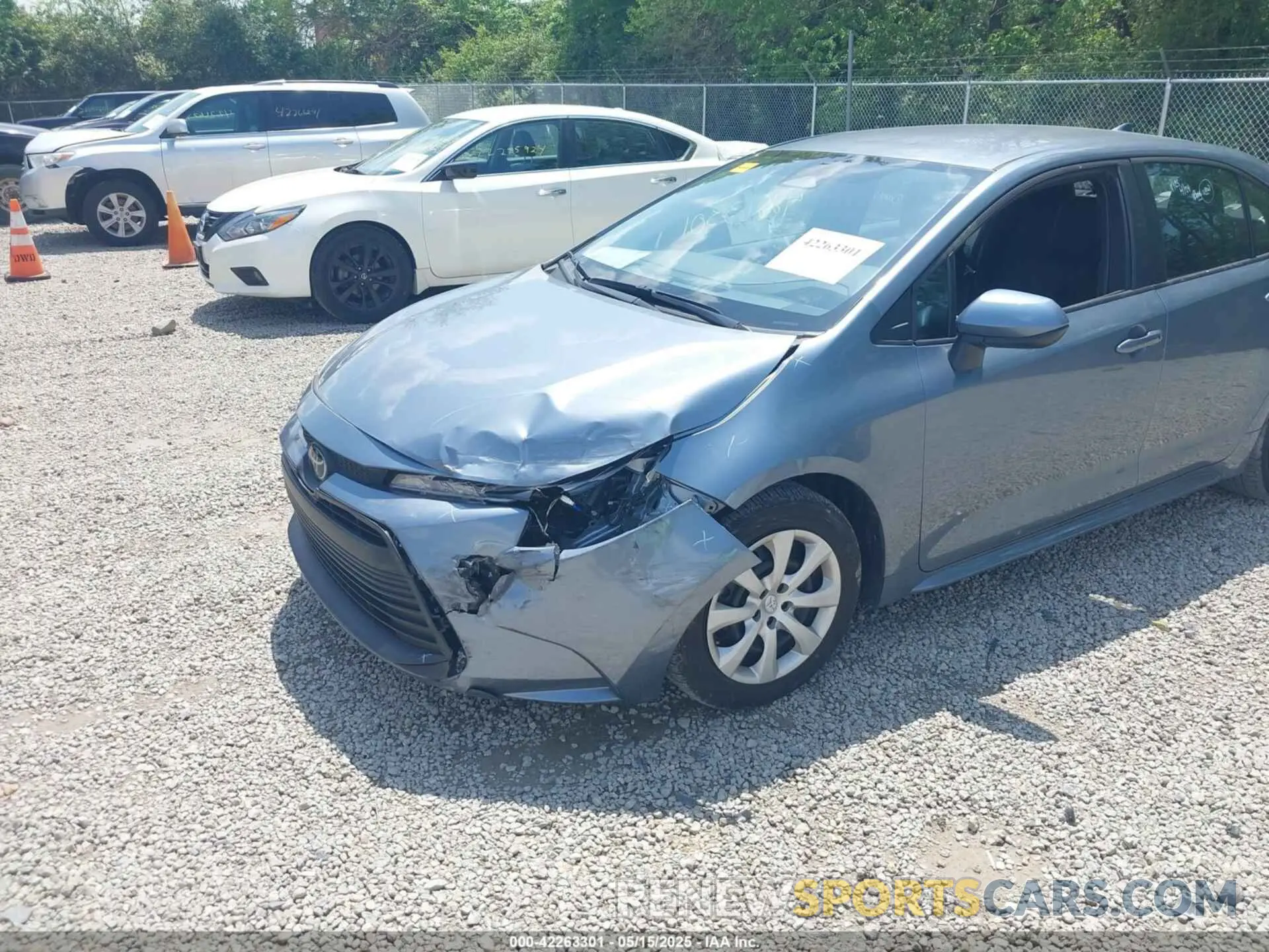 6 fotografías del automóvil dañado 5YFB4MDE4RP184081 TOYOTA COROLLA 2024