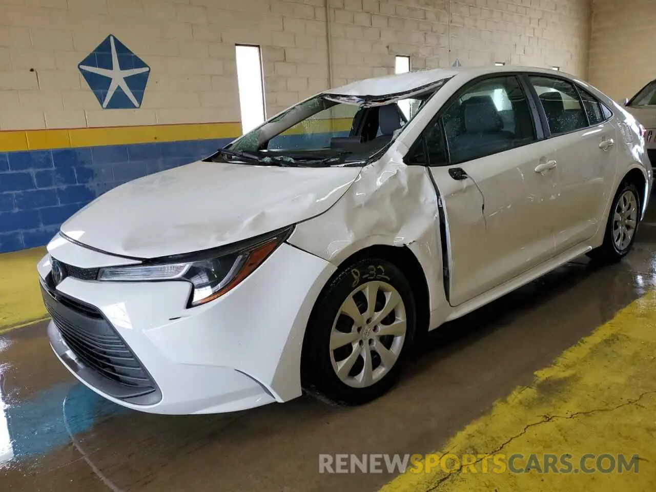 1 fotografías del automóvil dañado 5YFB4MDE4RP194187 TOYOTA COROLLA 2024