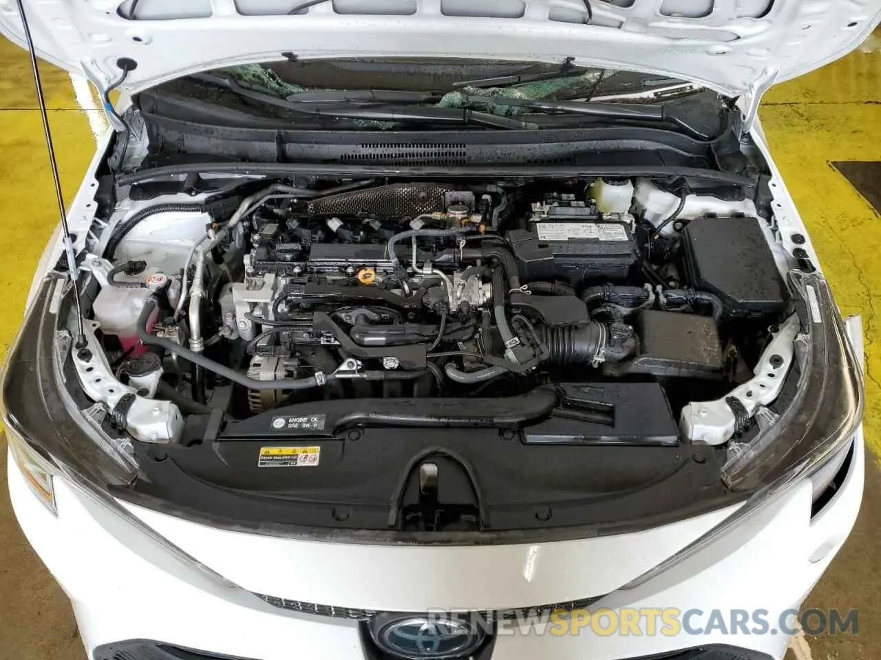 11 fotografías del automóvil dañado 5YFB4MDE4RP194187 TOYOTA COROLLA 2024