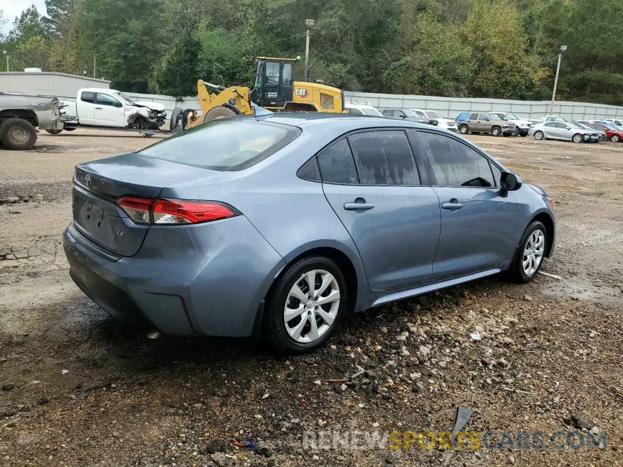 3 fotografías del automóvil dañado 5YFB4MDE4RP197798 TOYOTA COROLLA 2024