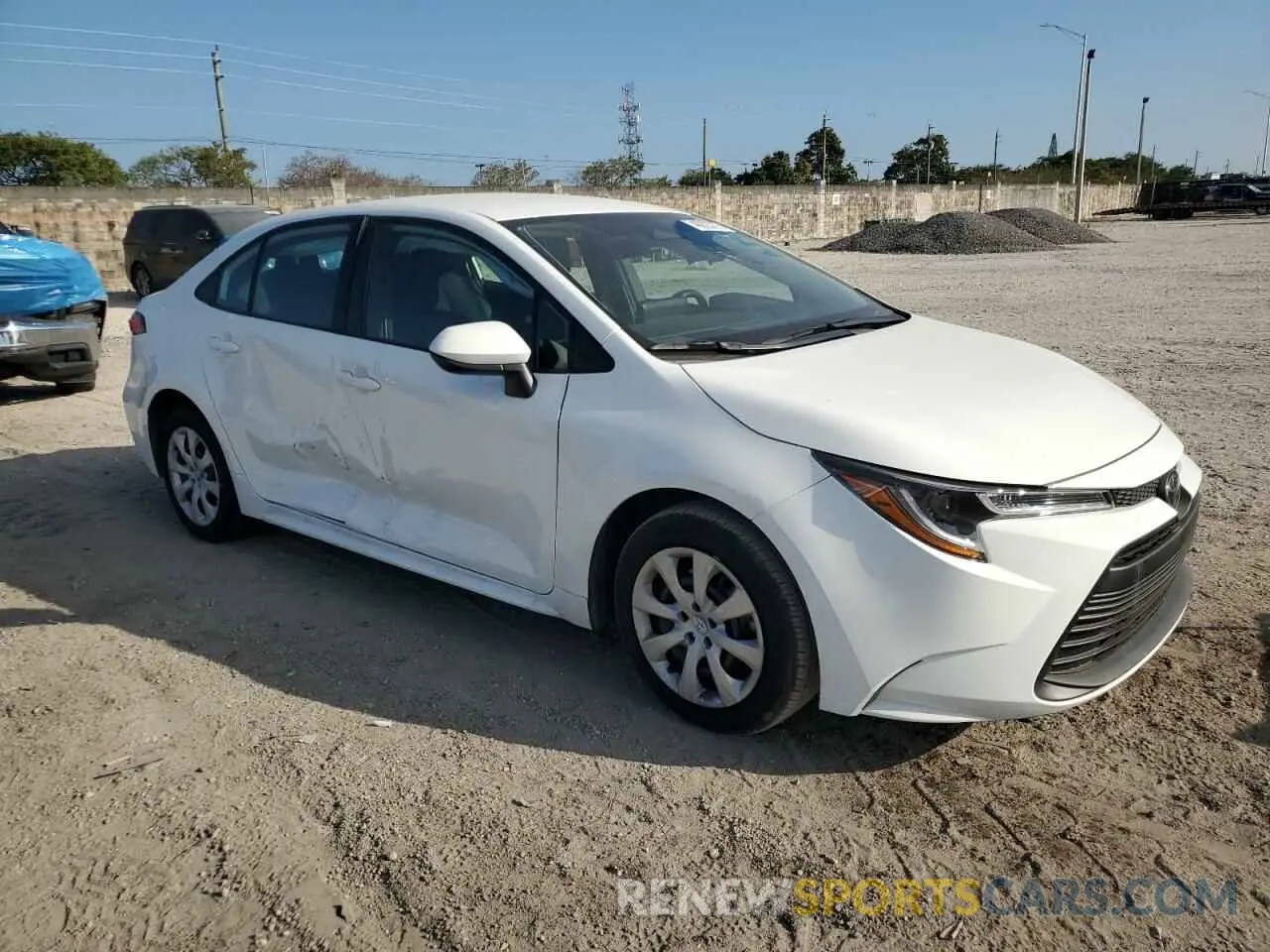 4 fotografías del automóvil dañado 5YFB4MDE4RP204572 TOYOTA COROLLA 2024