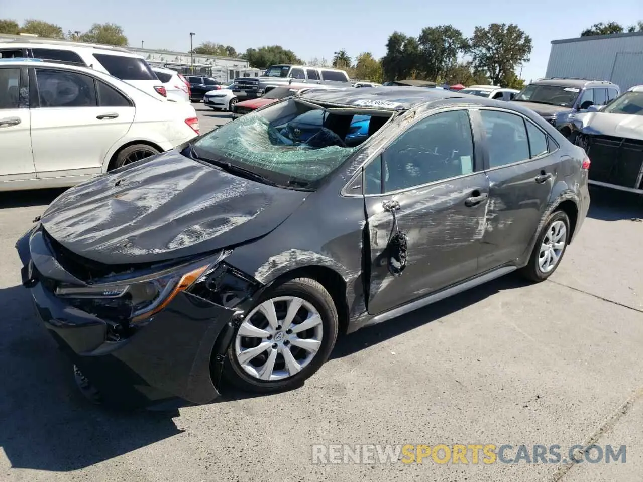 1 fotografías del automóvil dañado 5YFB4MDE4RP207830 TOYOTA COROLLA 2024
