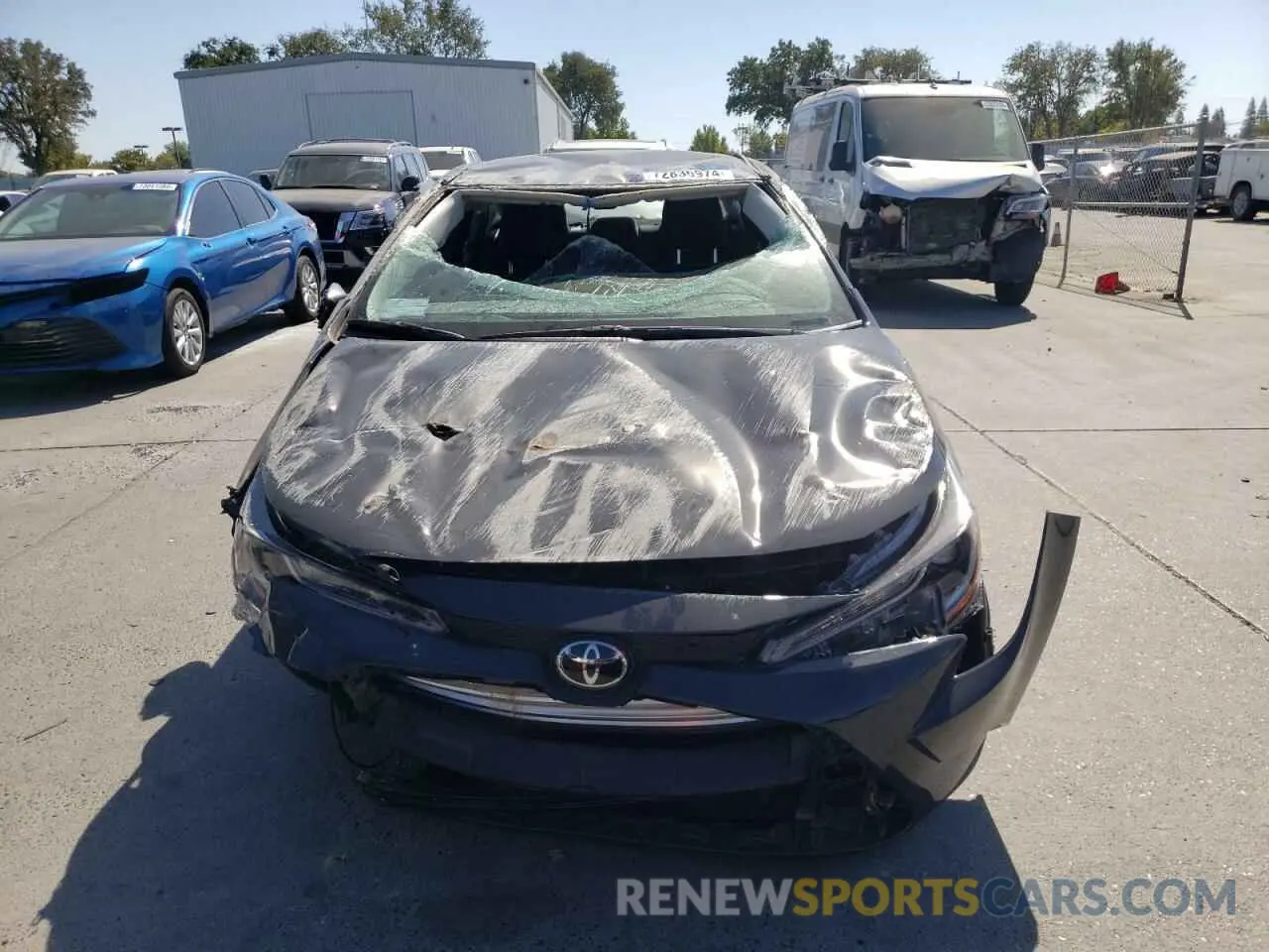 5 fotografías del automóvil dañado 5YFB4MDE4RP207830 TOYOTA COROLLA 2024