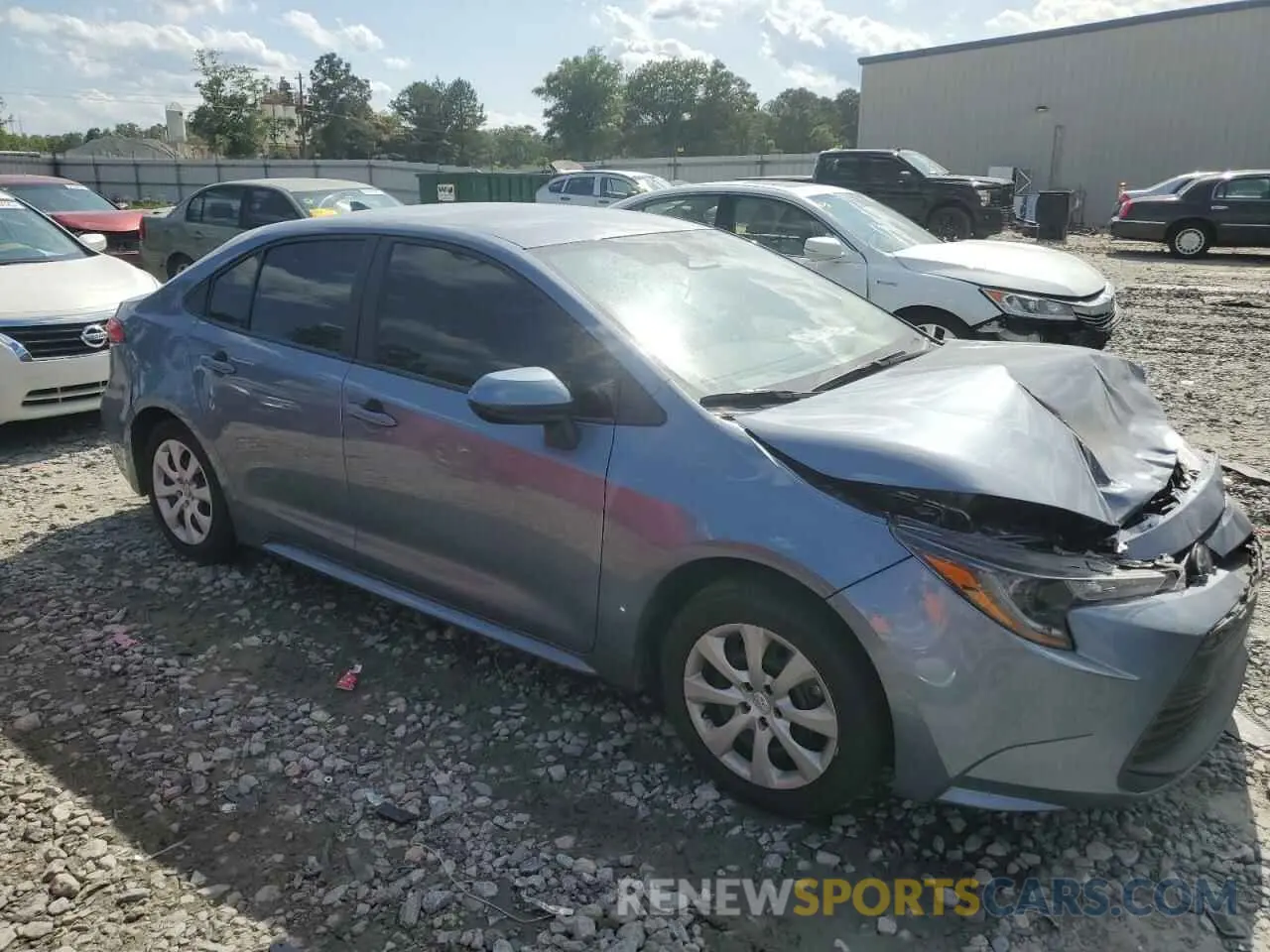 4 fotografías del automóvil dañado 5YFB4MDE4RP208363 TOYOTA COROLLA 2024